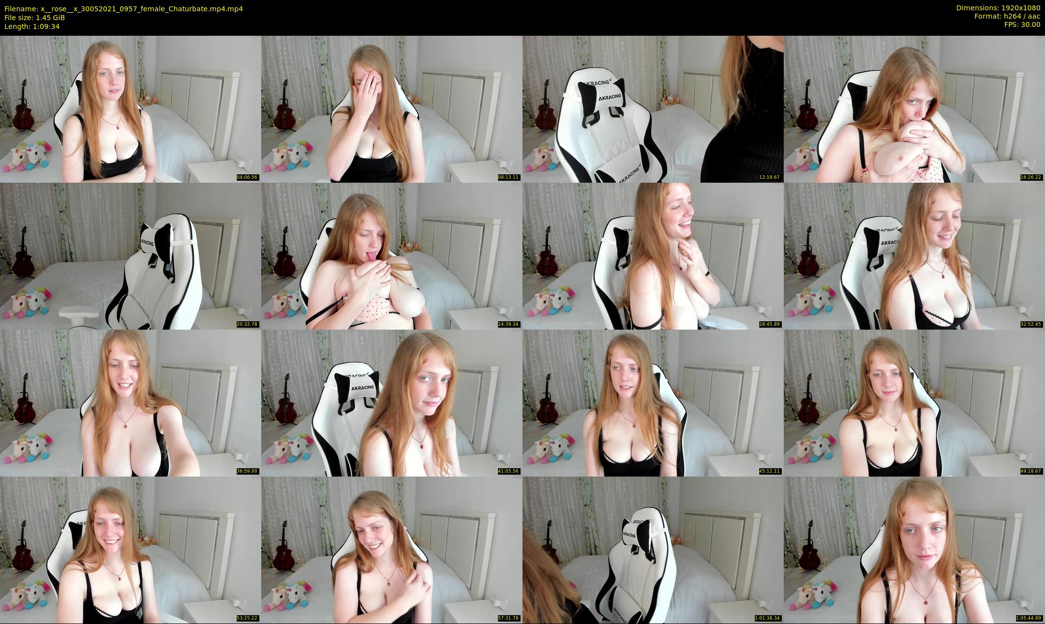 x__rose__x — 70 minute Chaturbate female cam show recording, 1080p, May 30, 2021