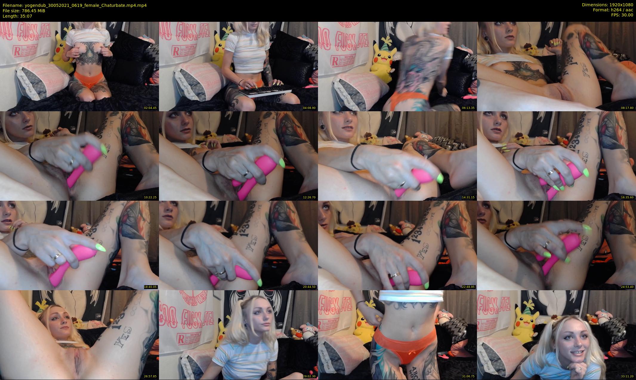 yogendub — 36 minute Chaturbate female cam show recording, 1080p, May 30, 2021