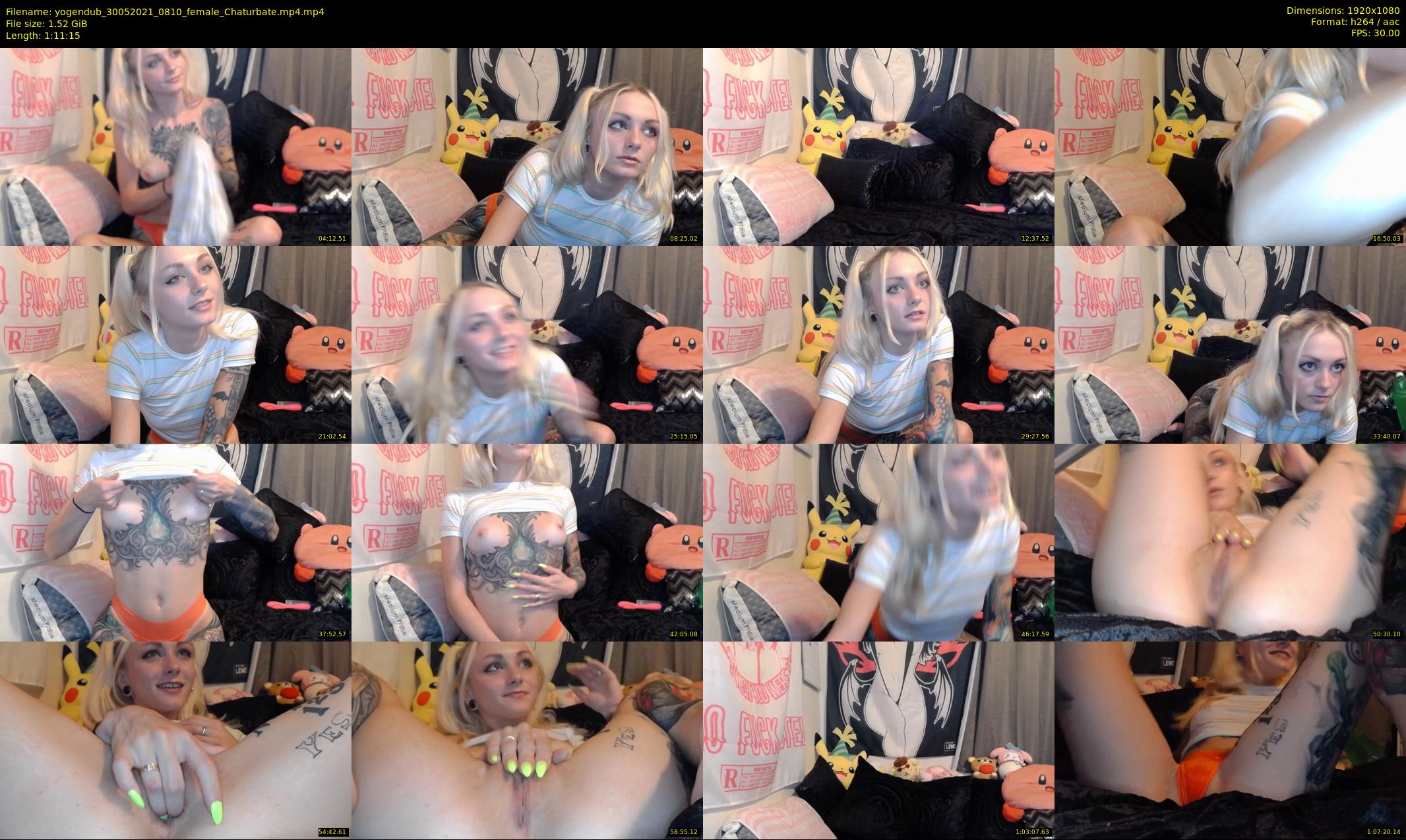 yogendub — 72 minute Chaturbate female cam show recording, 1080p, May 30, 2021