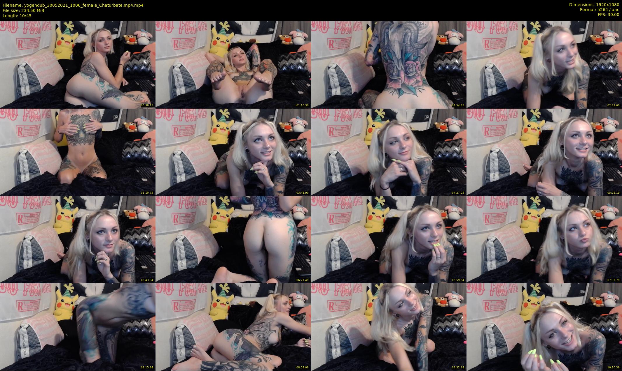 yogendub — 11 minute Chaturbate female cam show recording, 1080p, May 30, 2021