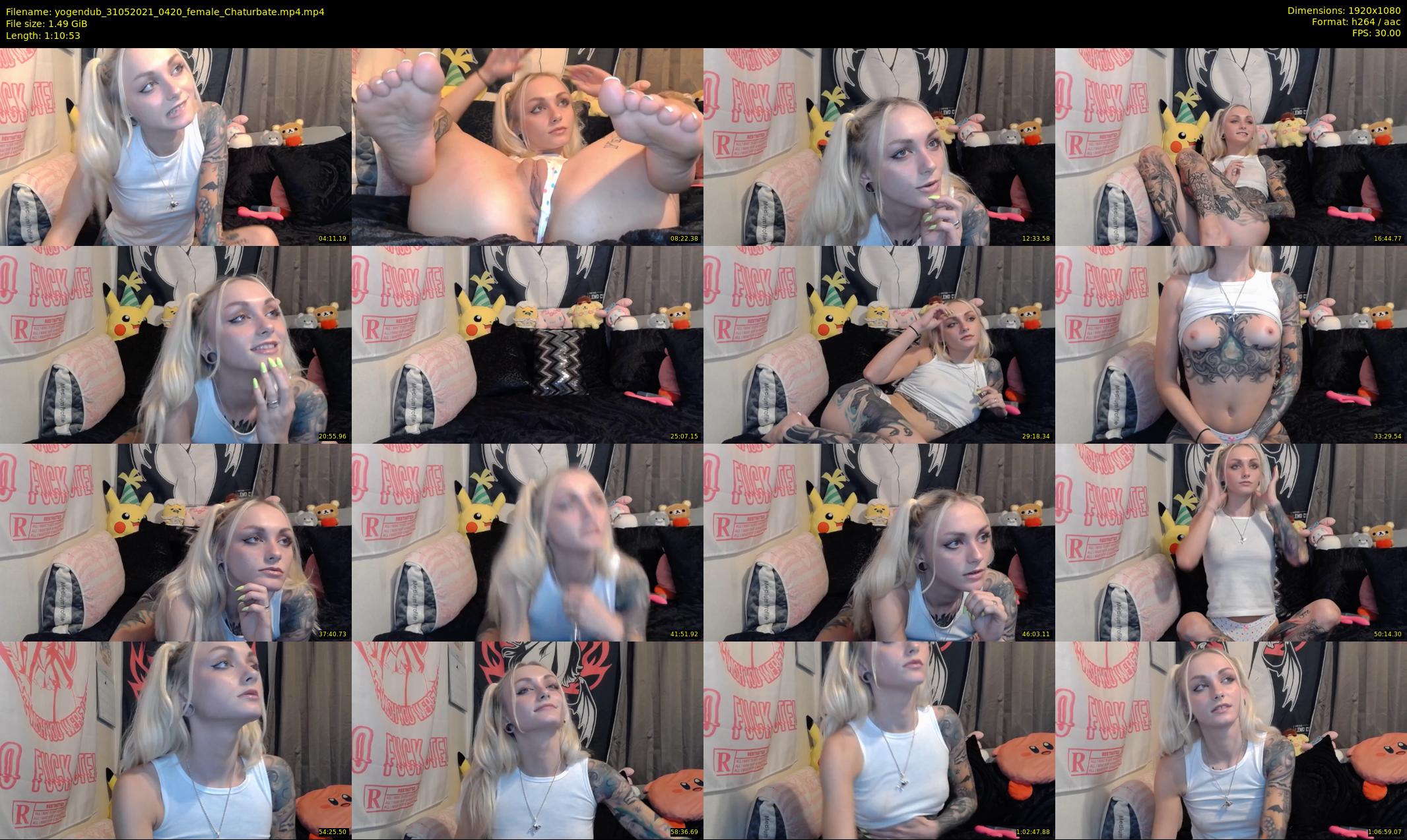 yogendub — 71 minute Chaturbate female cam show recording, 1080p, May 31, 2021