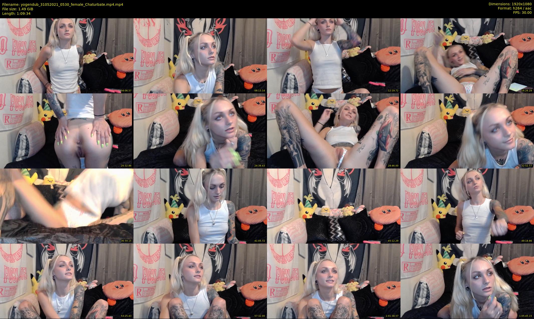yogendub — 70 minute Chaturbate female cam show recording, 1080p, May 31, 2021