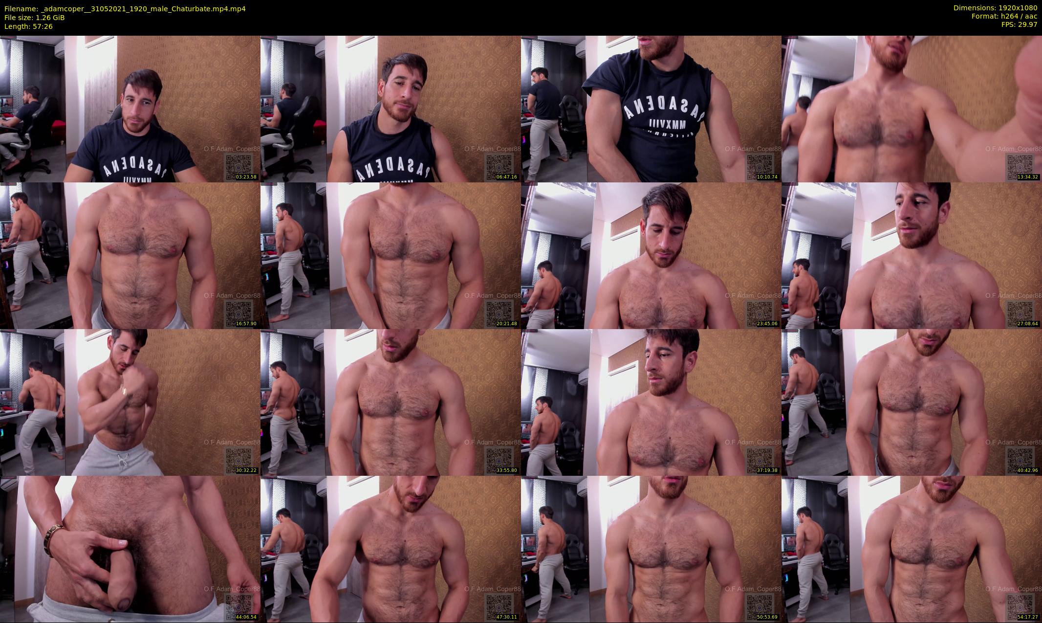 _adamcoper_ — 58 minute Chaturbate male cam show recording, 1080p, May 31, 2021