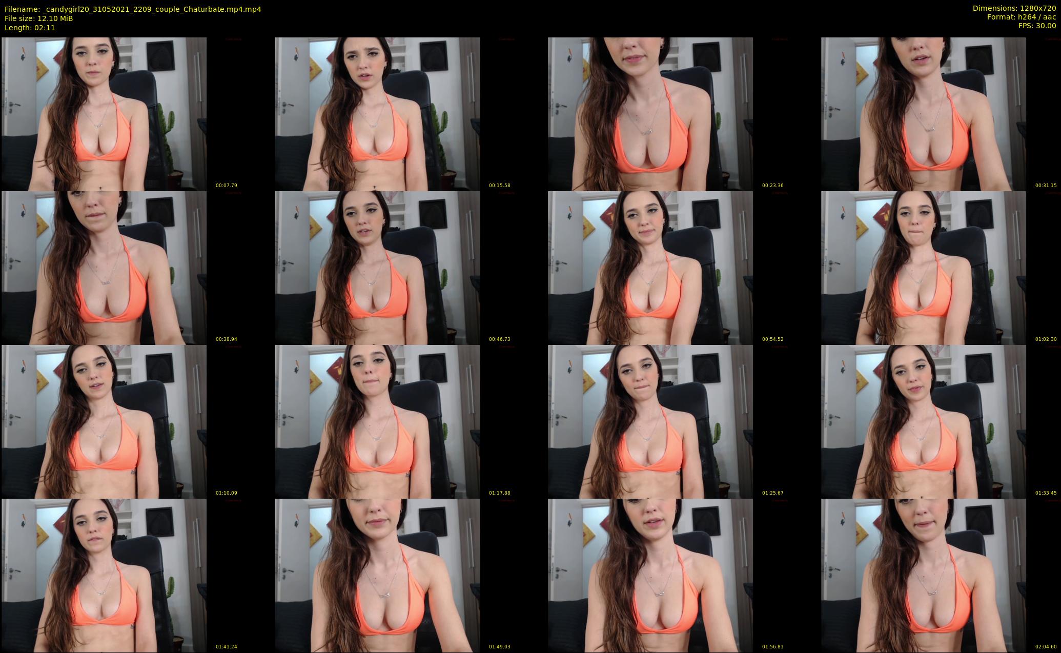 _candygirl20 — 3 minute Chaturbate female cam show recording, 720p, May 31, 2021