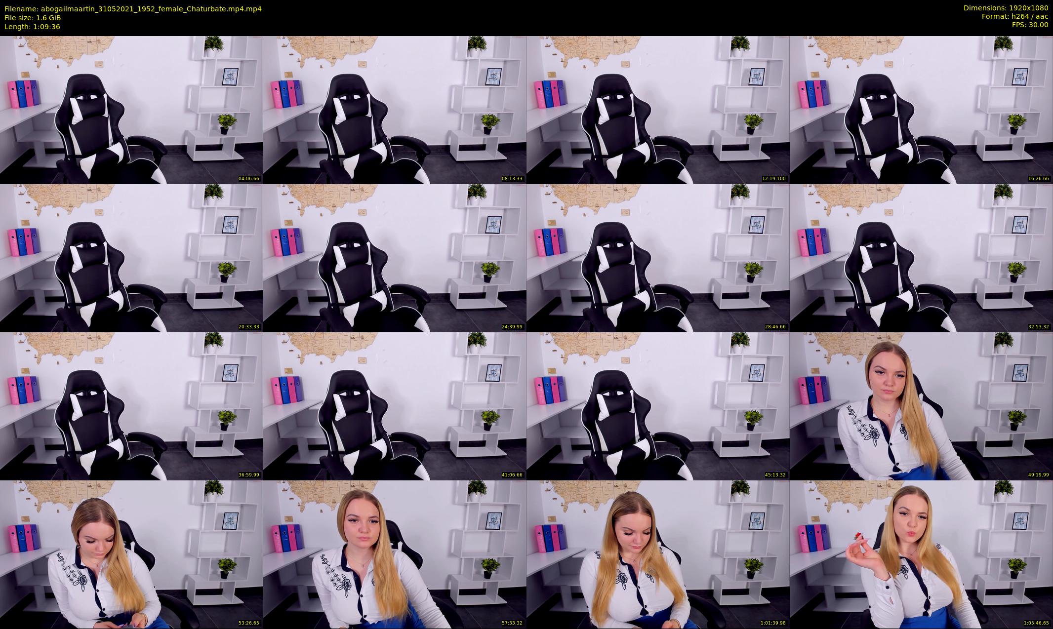 abogailmaartin — 70 minute Chaturbate female cam show recording, 1080p, May 31, 2021