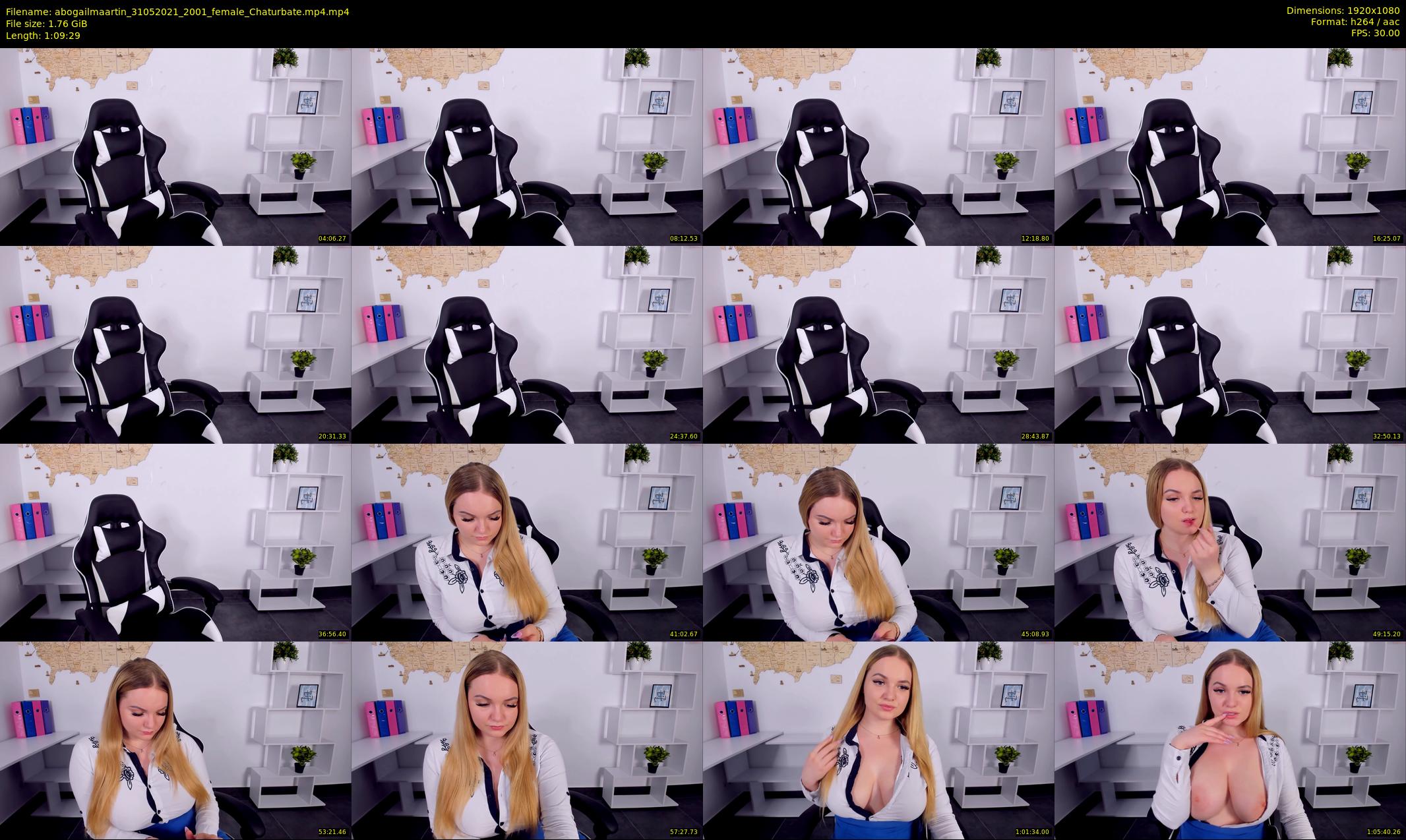 abogailmaartin — 70 minute Chaturbate female cam show recording, 1080p, May 31, 2021