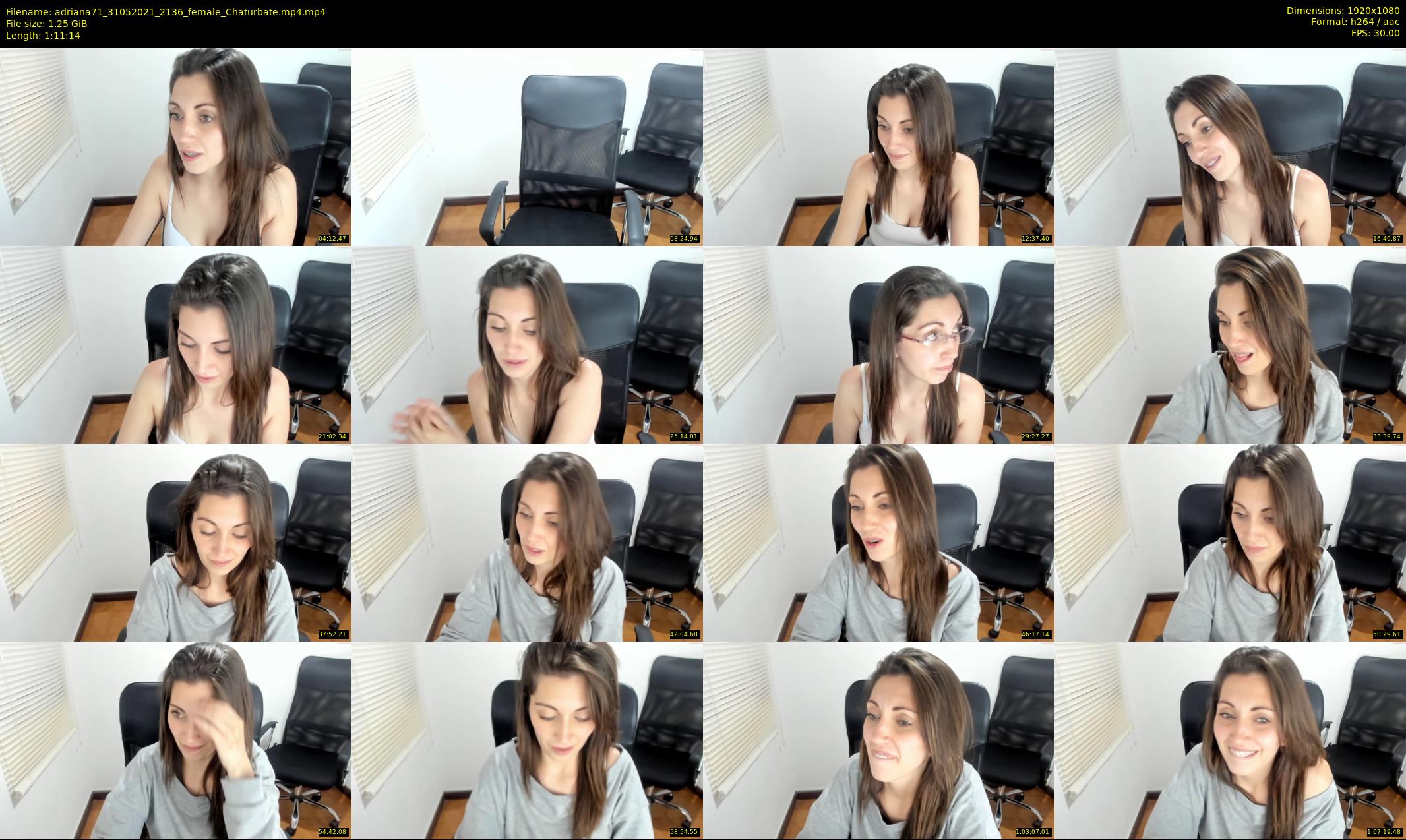 adriana71 — 72 minute Chaturbate couple cam show recording, 1080p, May 31, 2021
