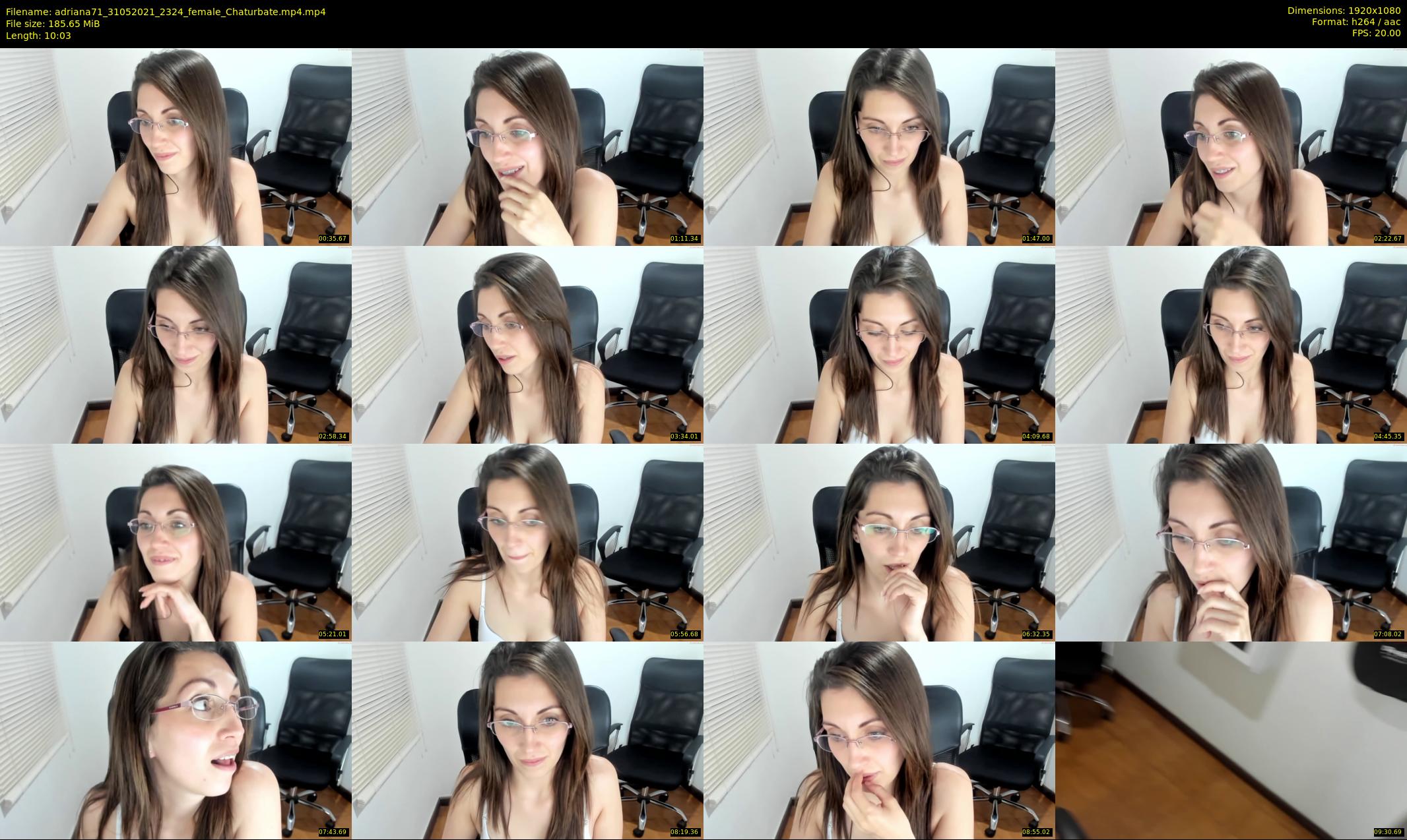 adriana71 — 11 minute Chaturbate couple cam show recording, 1080p, May 31, 2021