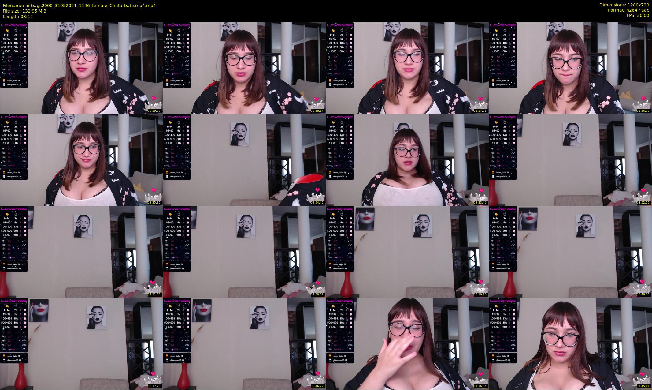 airbags2000 — 9 minute Chaturbate female cam show recording, 720p, May 31, 2021