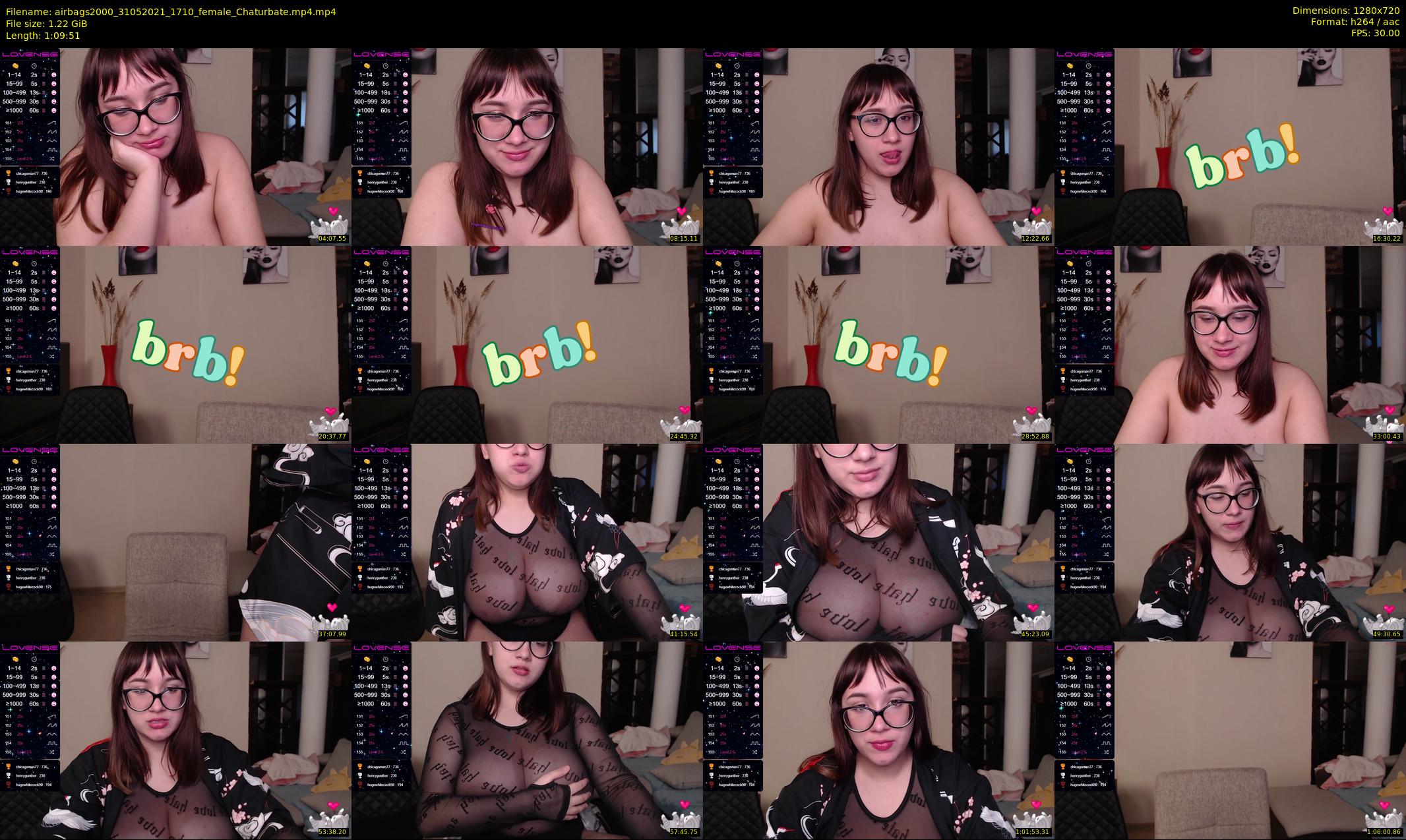 airbags2000 — 70 minute Chaturbate female cam show recording, 720p, May 31, 2021