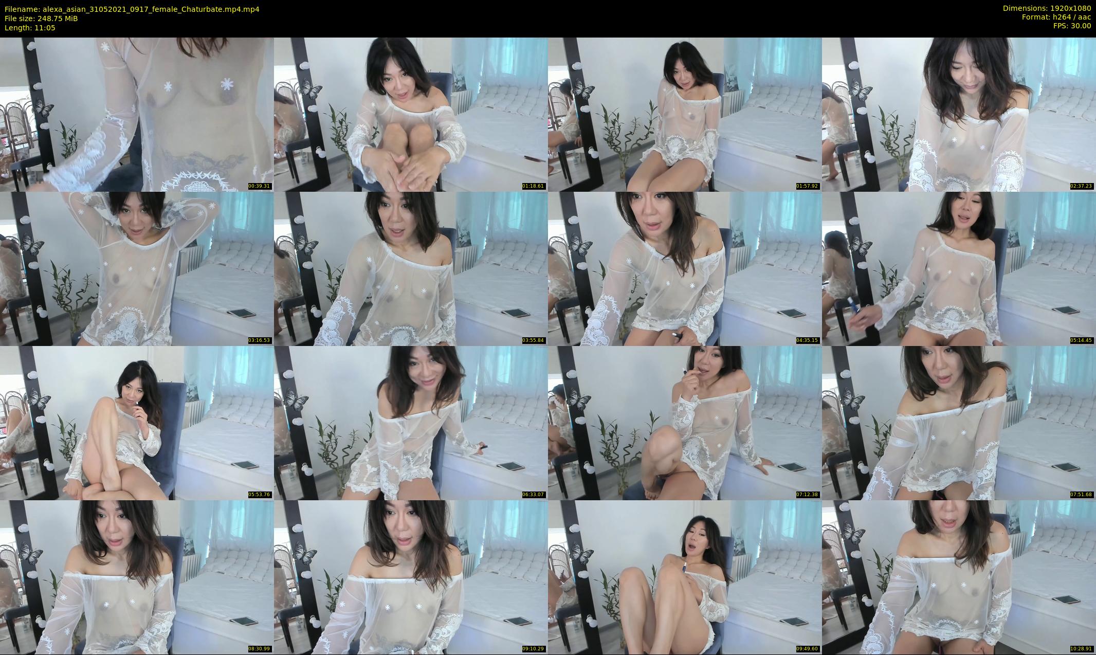 alexa_asian — 12 minute Chaturbate female cam show recording, 1080p, May 31, 2021