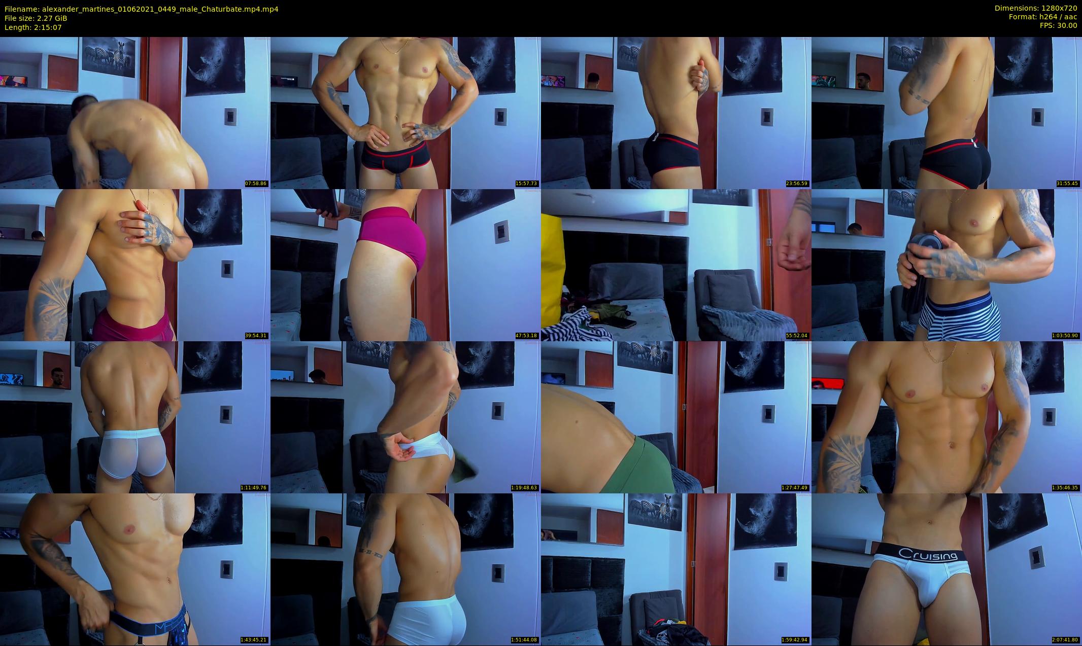 alexander_martines — 136 minute Chaturbate male cam show recording, 720p, Jun 1, 2021