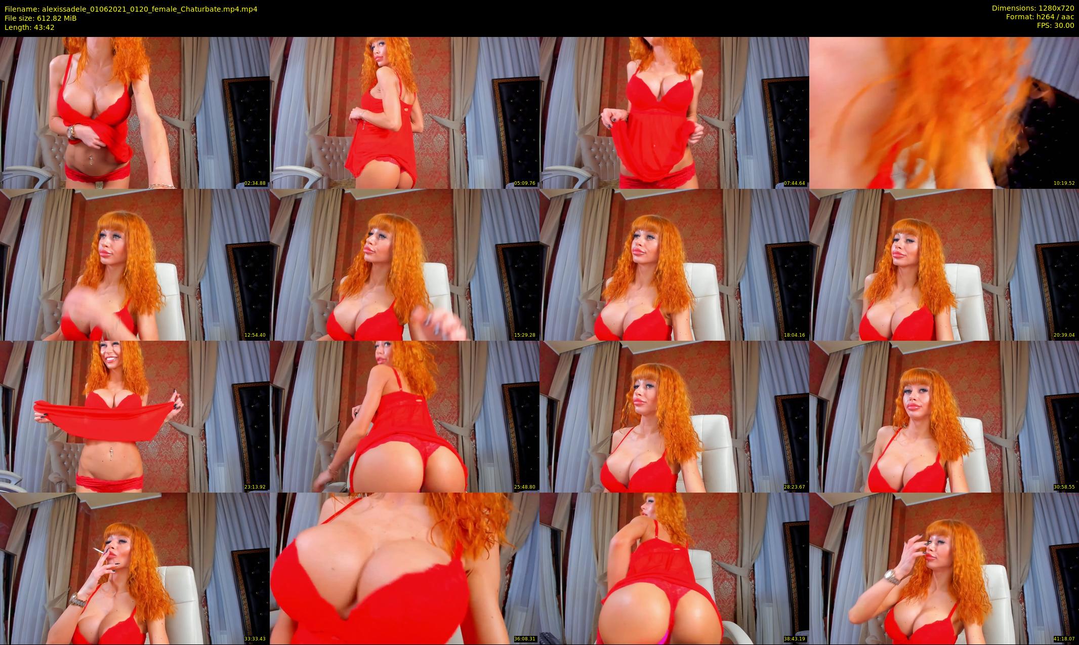 alexissadele — 44 minute Chaturbate female cam show recording, 720p, Jun 1, 2021