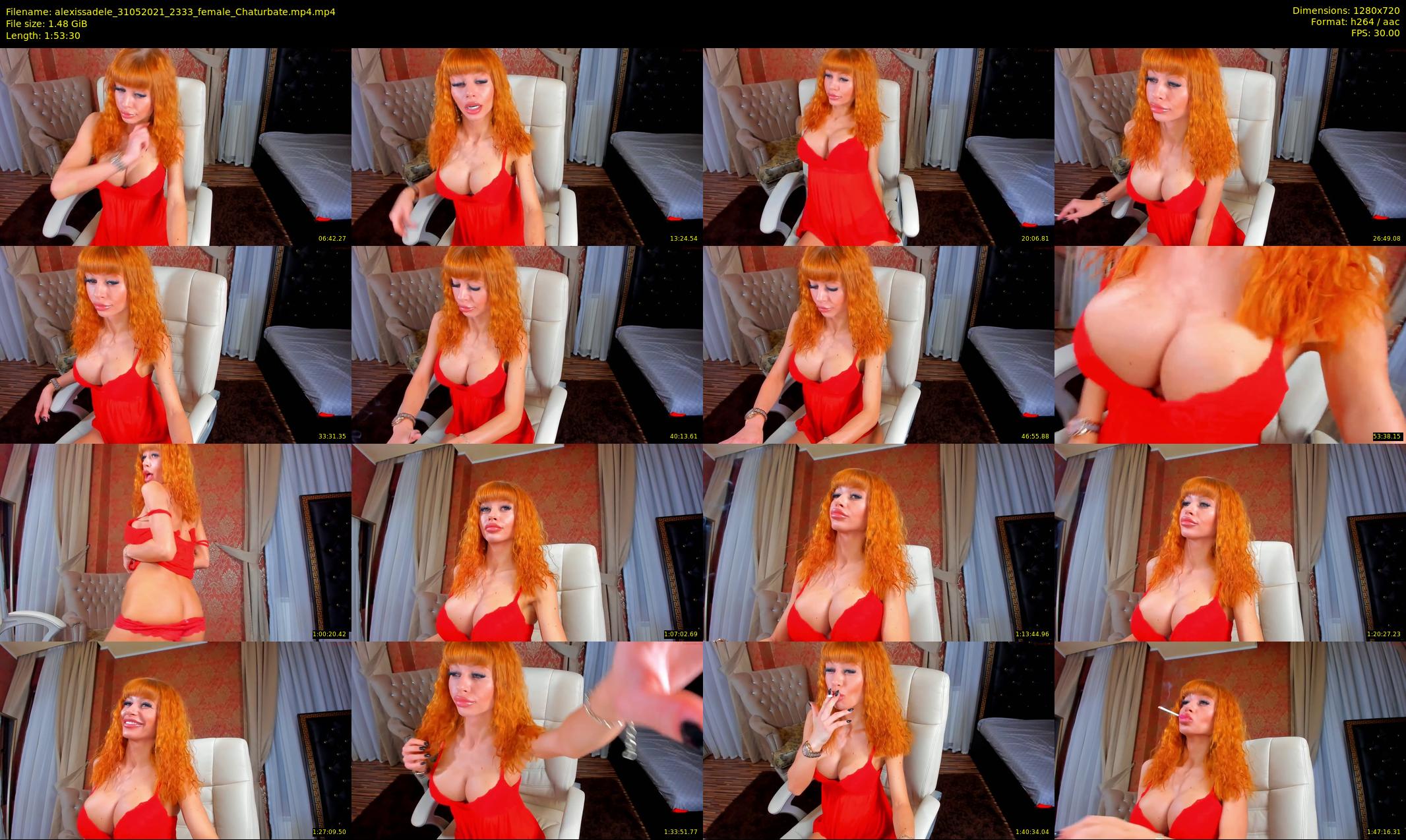 alexissadele — 114 minute Chaturbate female cam show recording, 720p, May 31, 2021