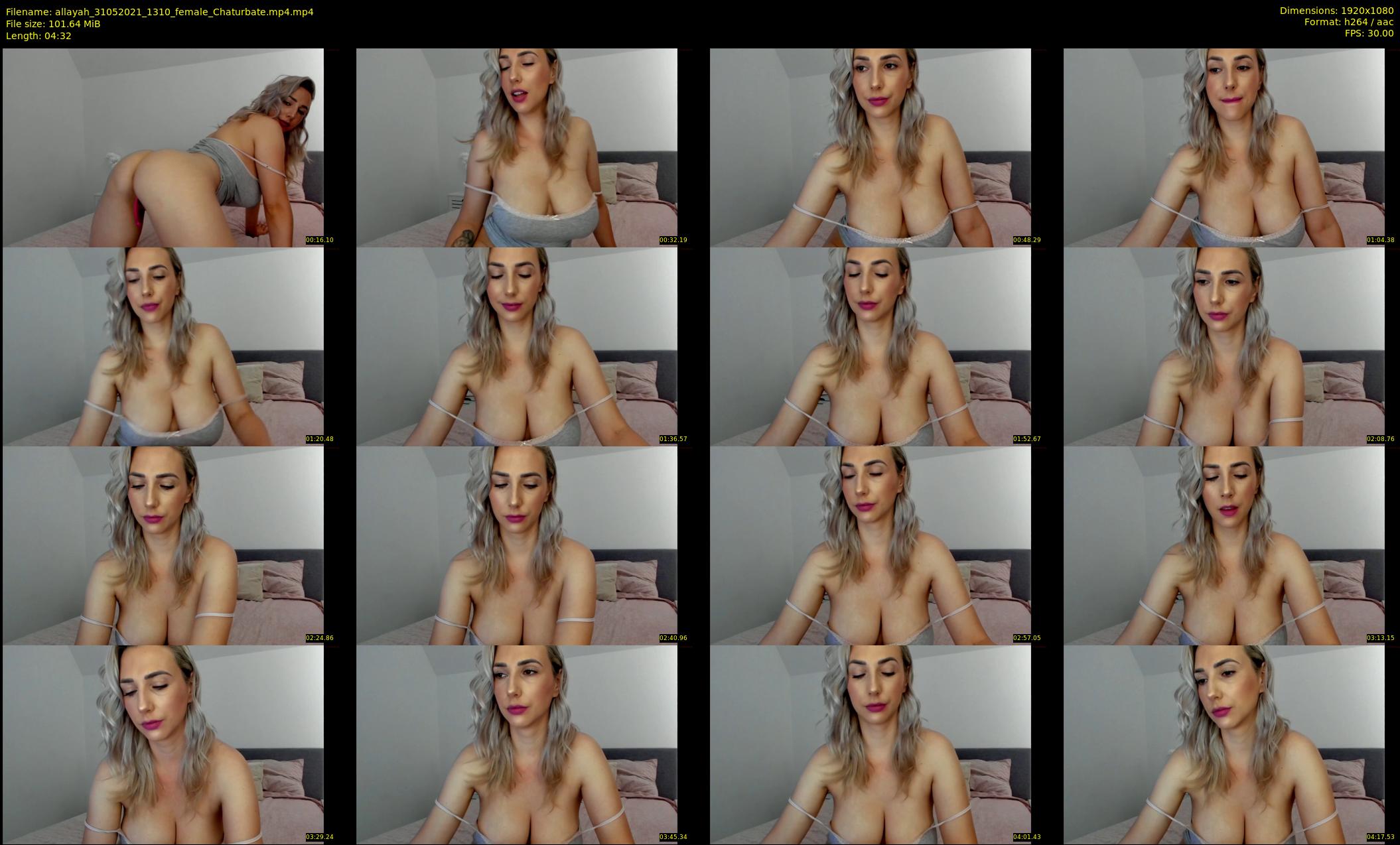 allayah — 5 minute Chaturbate female cam show recording, 1080p, May 31, 2021