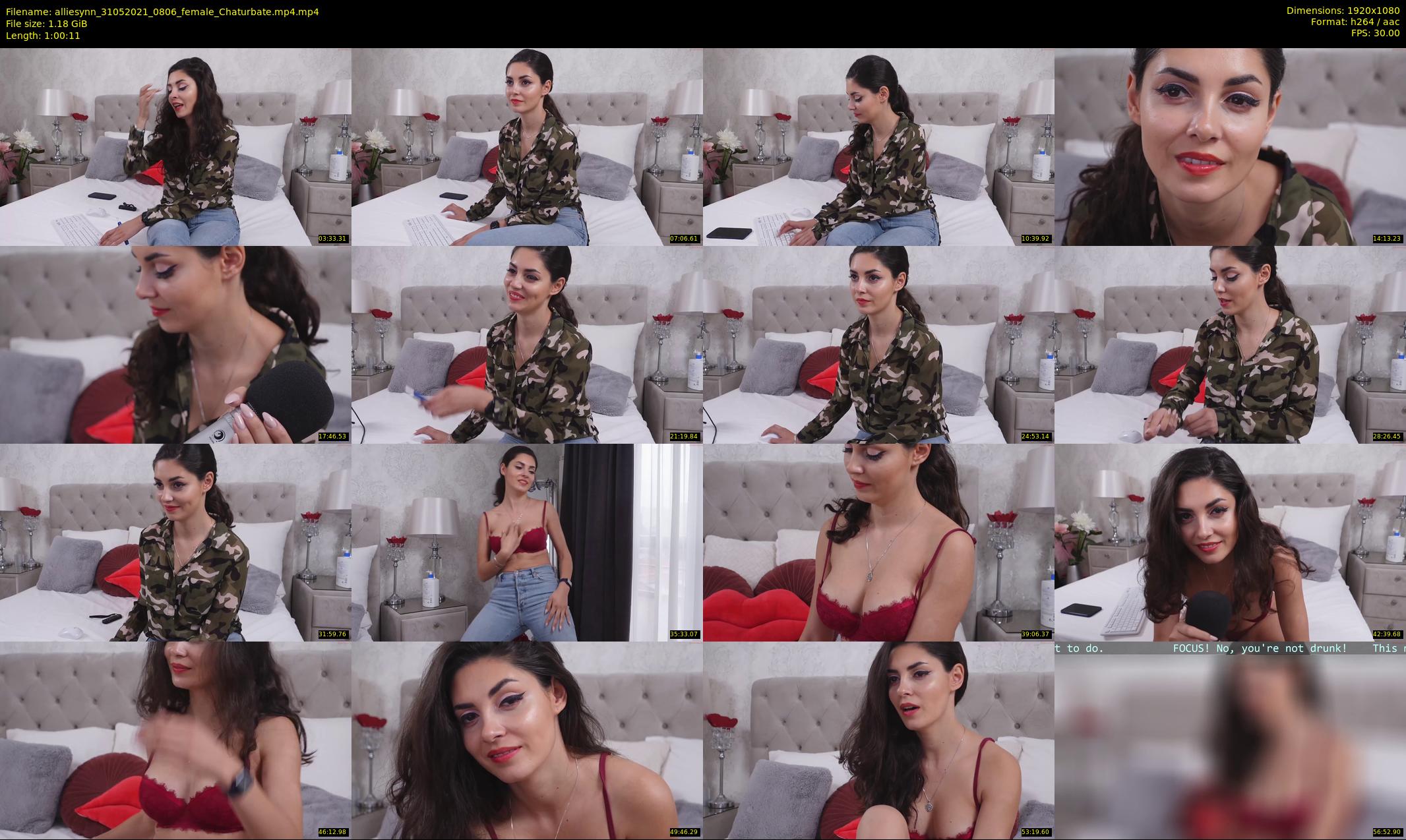 alliesynn — 61 minute Chaturbate female cam show recording, 1080p, May 31, 2021