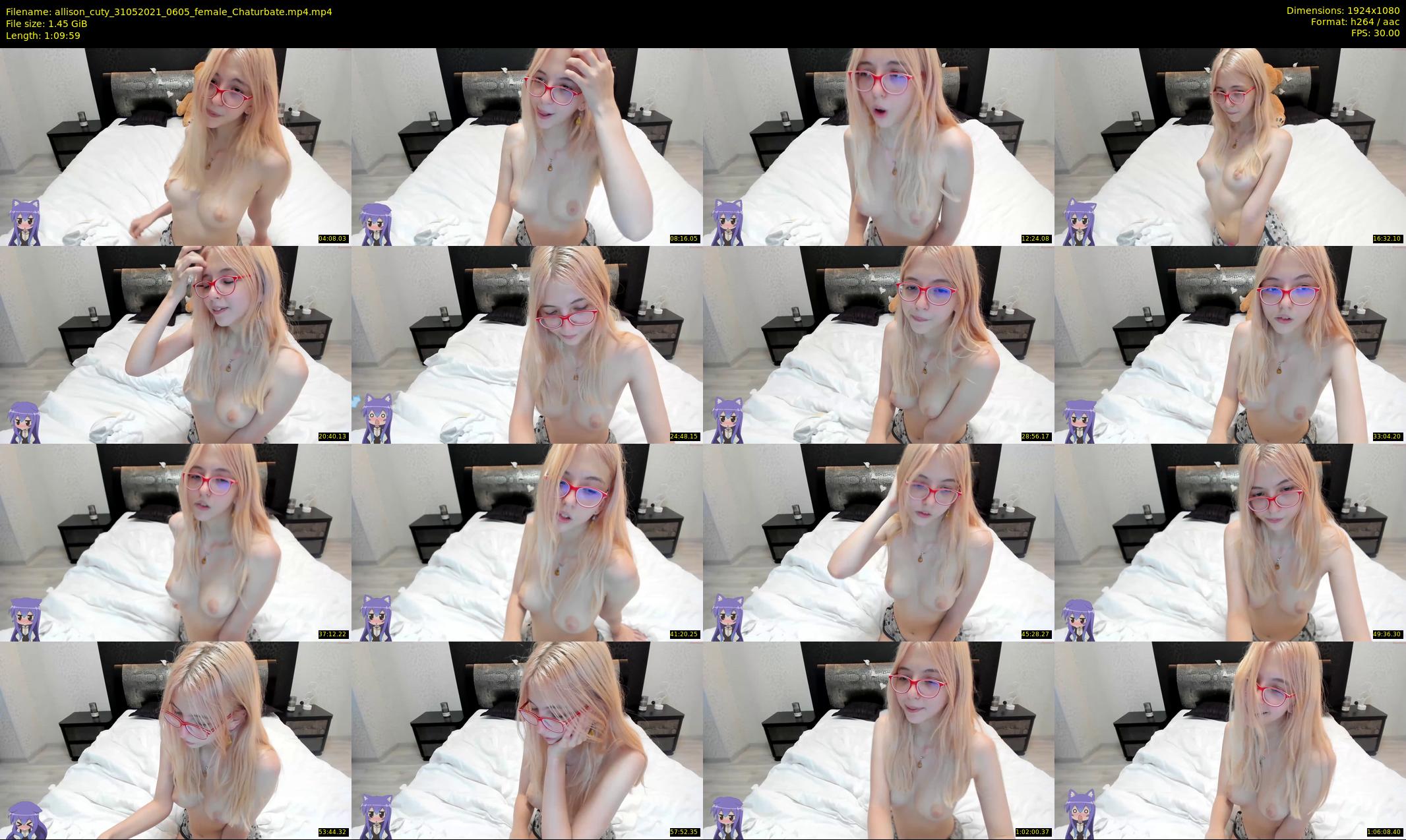 allison_cuty — 70 minute Chaturbate female cam show recording, 1080p, May 31, 2021