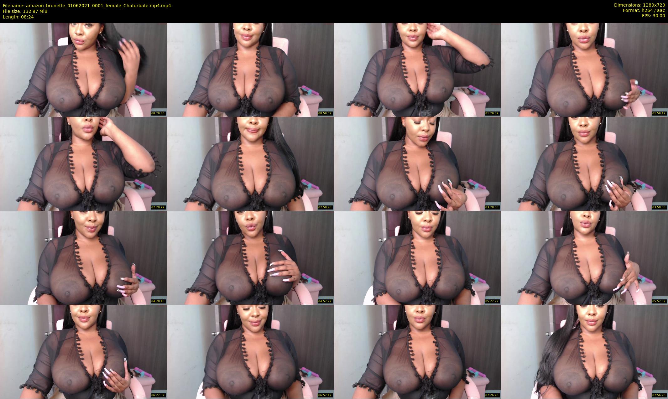 amazon_brunette — 9 minute Chaturbate female cam show recording, 720p, Jun 1, 2021