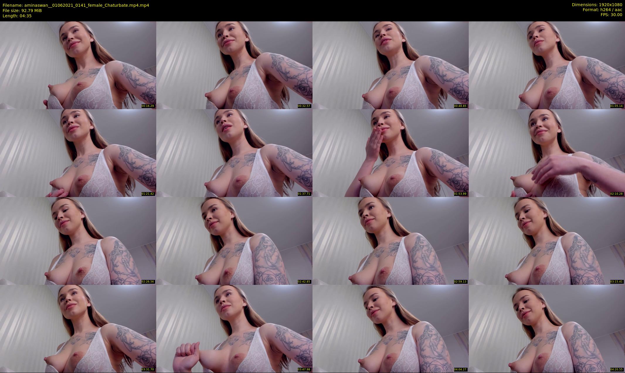 aminaswan_ — 5 minute Chaturbate female cam show recording, 1080p, Jun 1, 2021