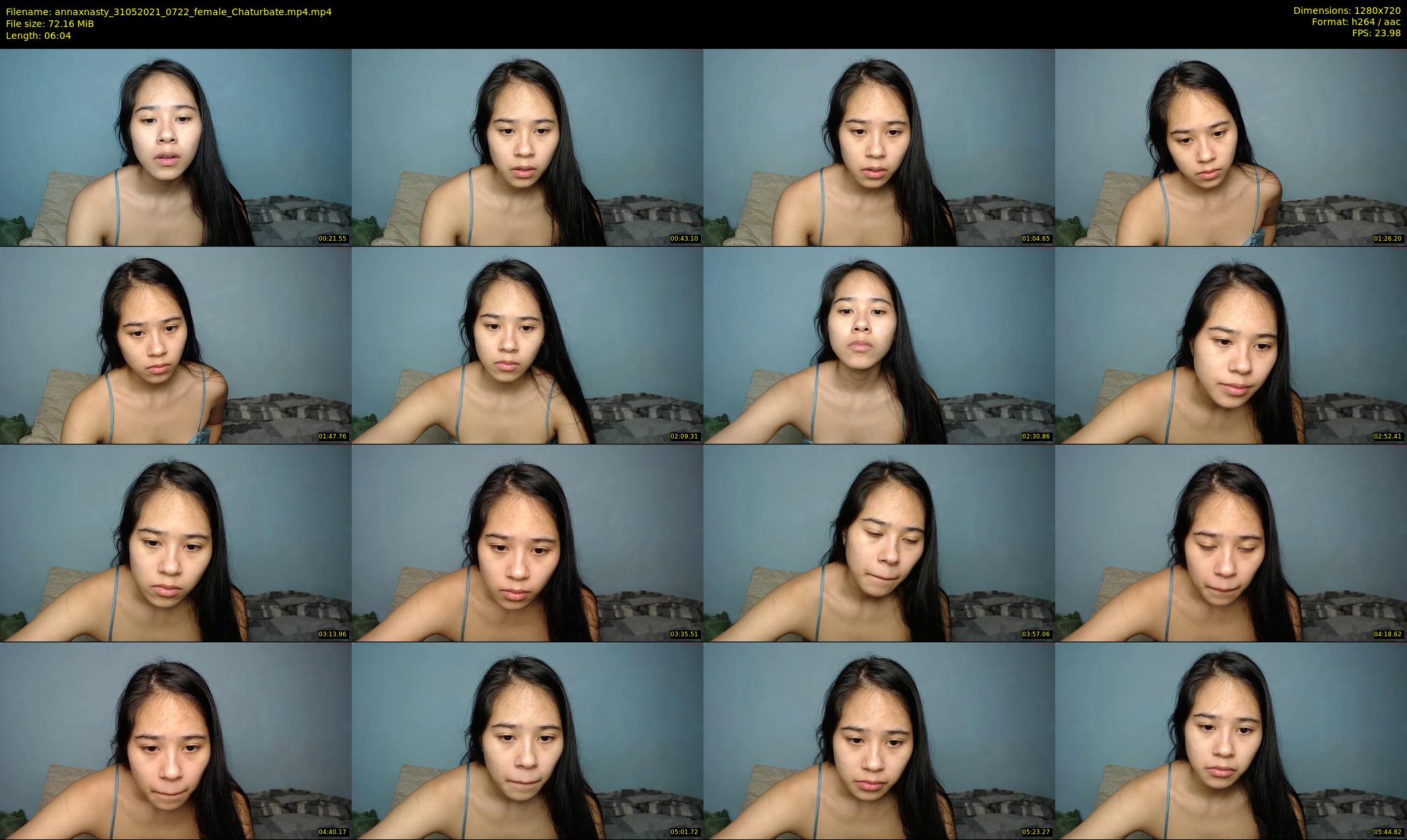 annaxnasty — 7 minute Chaturbate female cam show recording, 720p, May 31, 2021