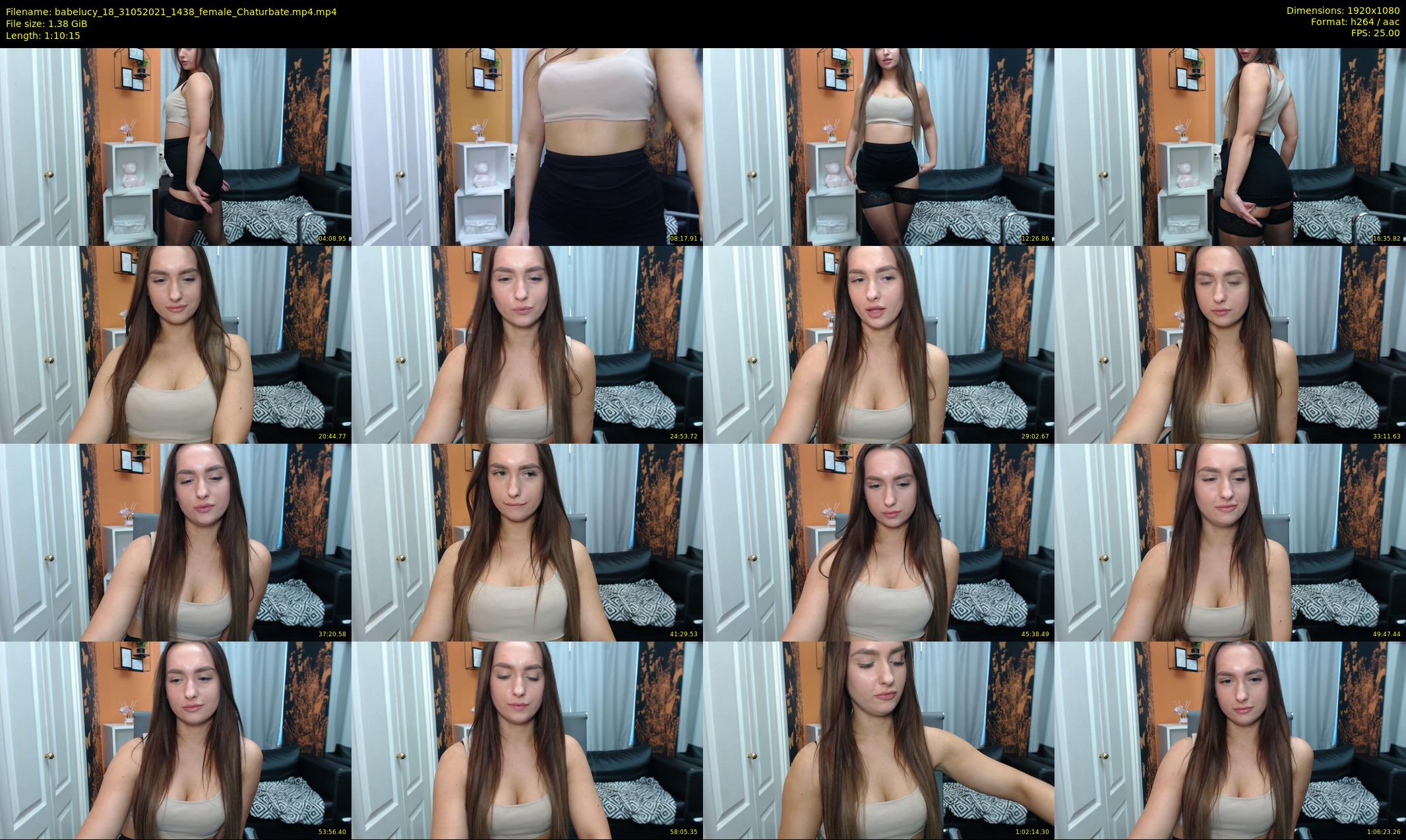 babelucy_18 — 71 minute Chaturbate female cam show recording, 1080p, May 31, 2021