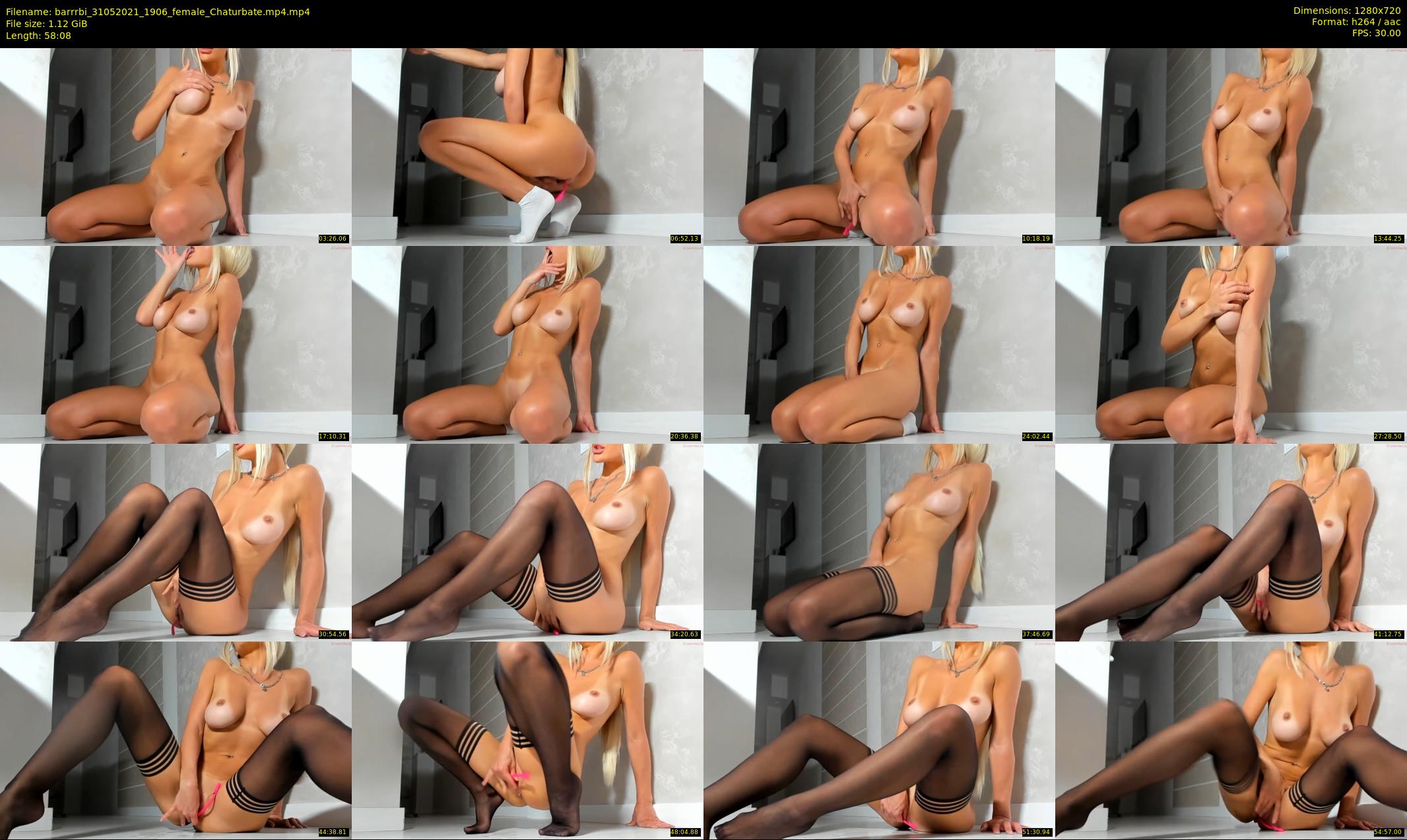 barrrbi — 59 minute Chaturbate female cam show recording, 720p, May 31, 2021