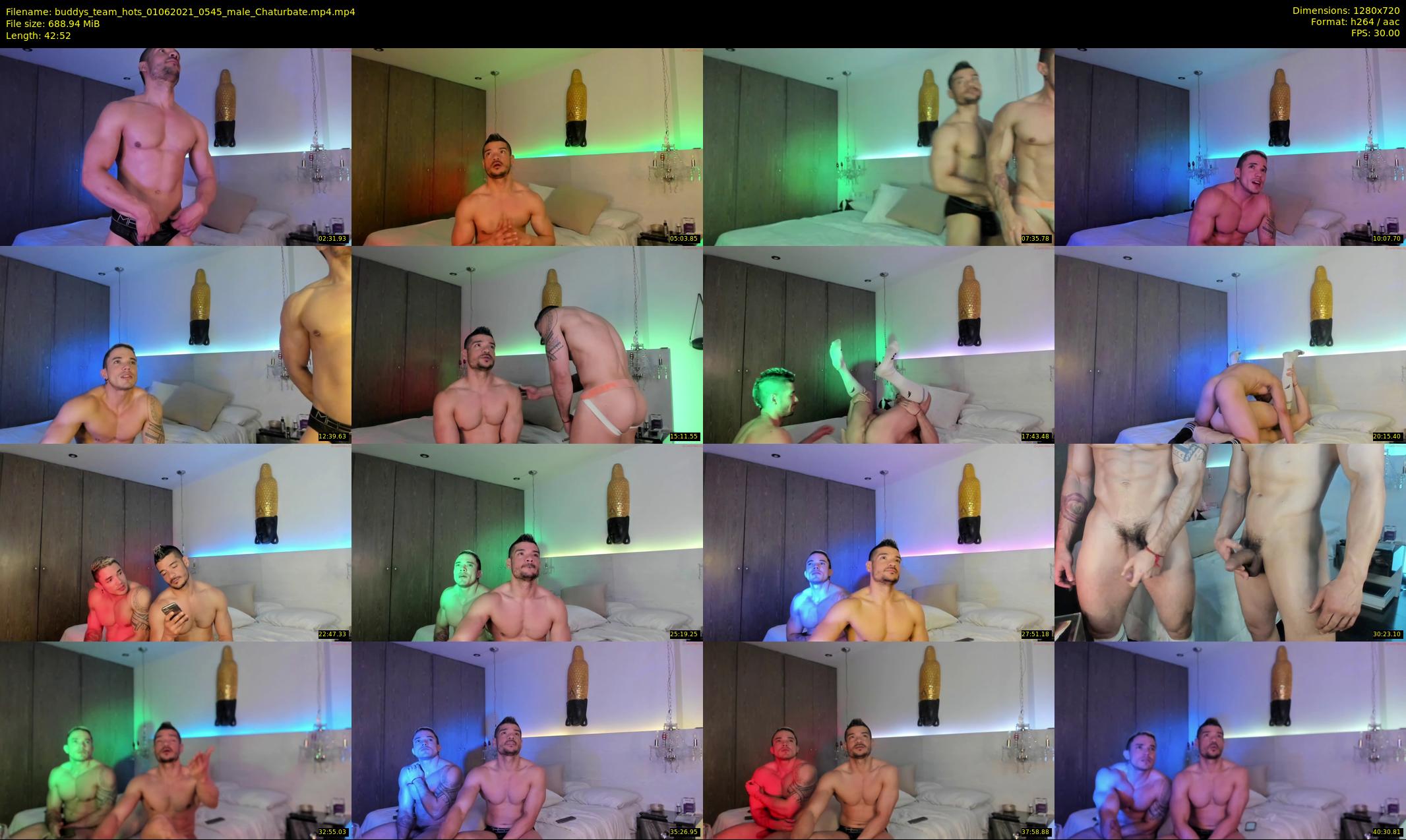 buddys_team_hots — 43 minute Chaturbate couple cam show recording, 720p, Jun 1, 2021