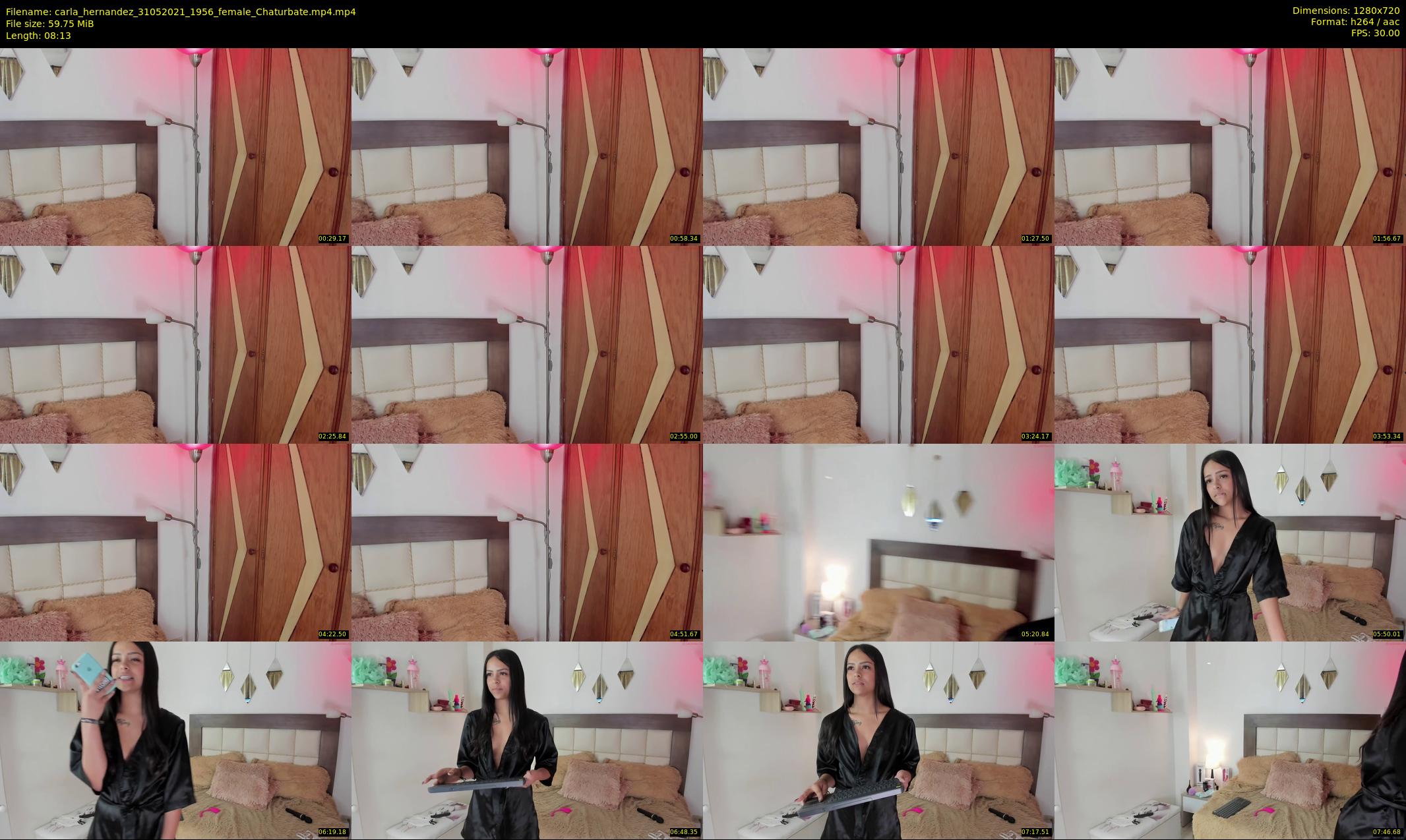 carla_hernandez — 9 minute Chaturbate female cam show recording, 720p, May 31, 2021