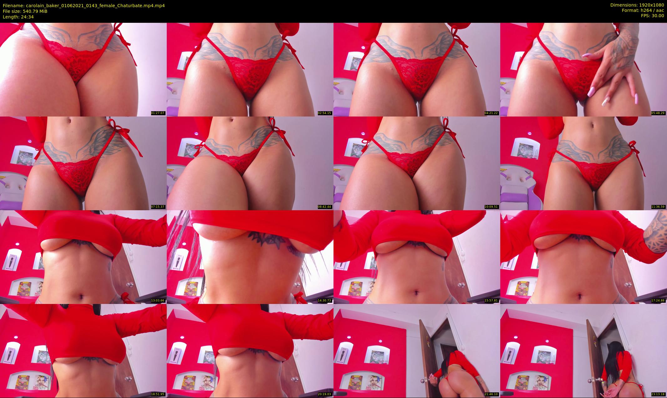 carolain_baker — 25 minute Chaturbate female cam show recording, 1080p, Jun 1, 2021