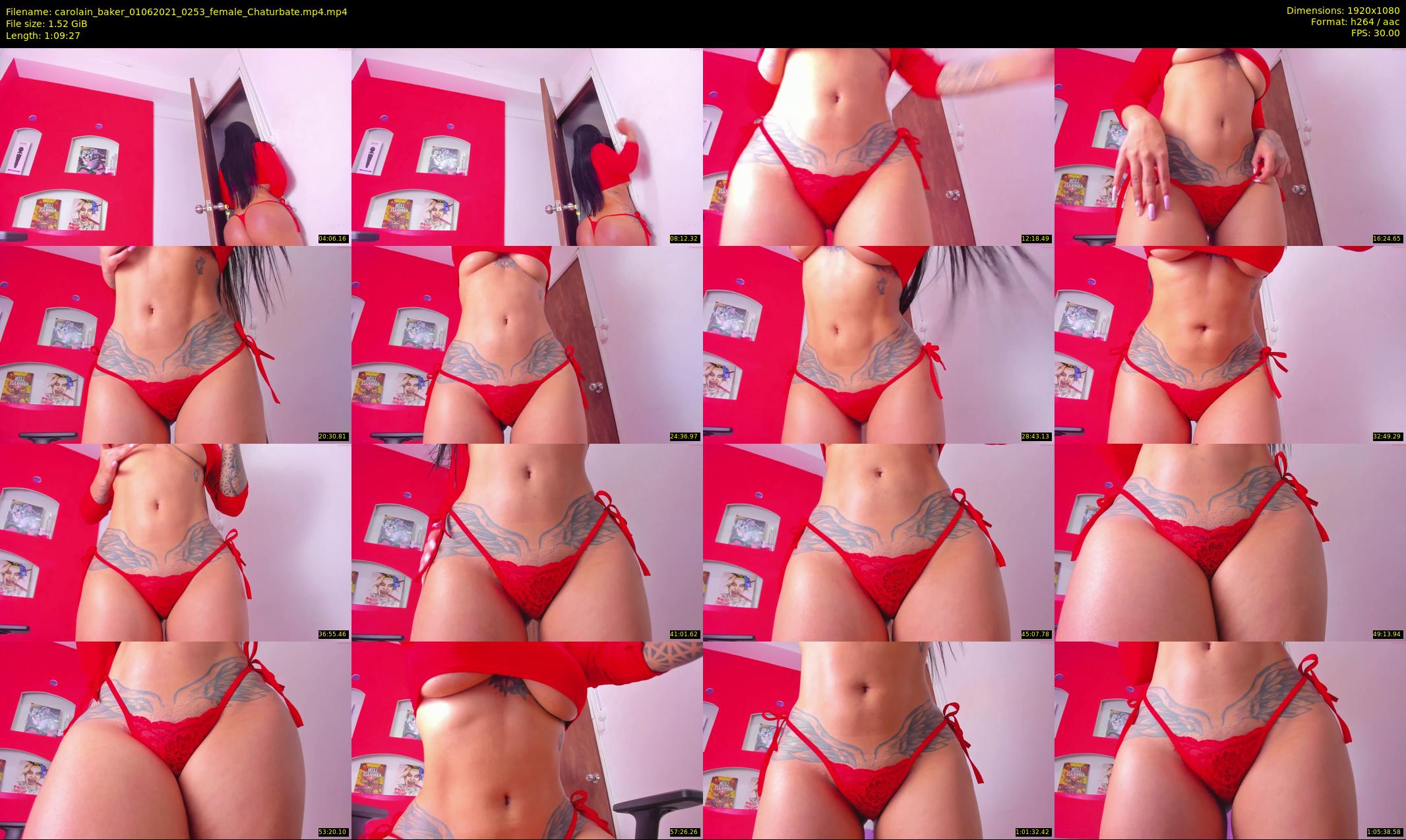 carolain_baker — 70 minute Chaturbate female cam show recording, 1080p, Jun 1, 2021