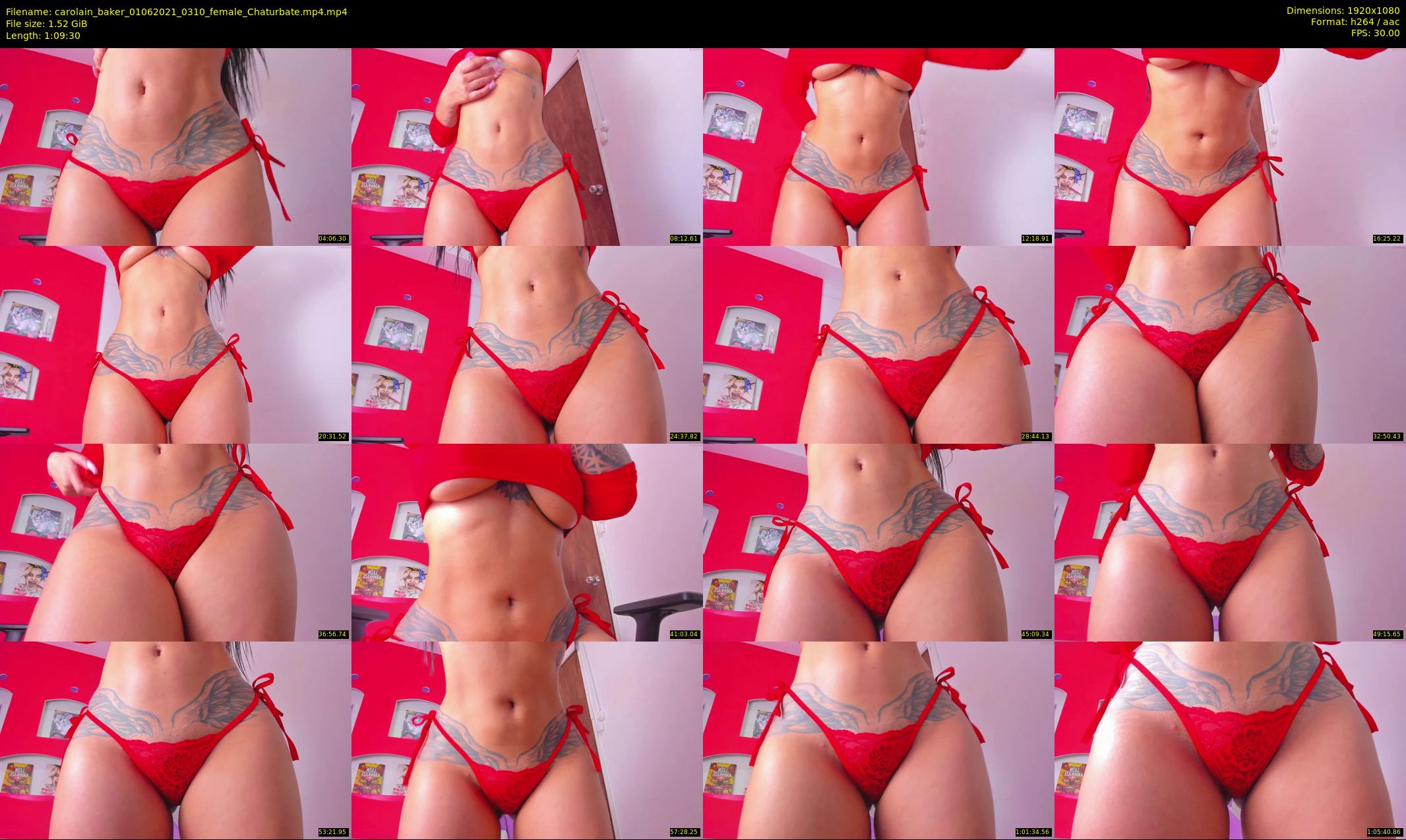 carolain_baker — 70 minute Chaturbate female cam show recording, 1080p, Jun 1, 2021