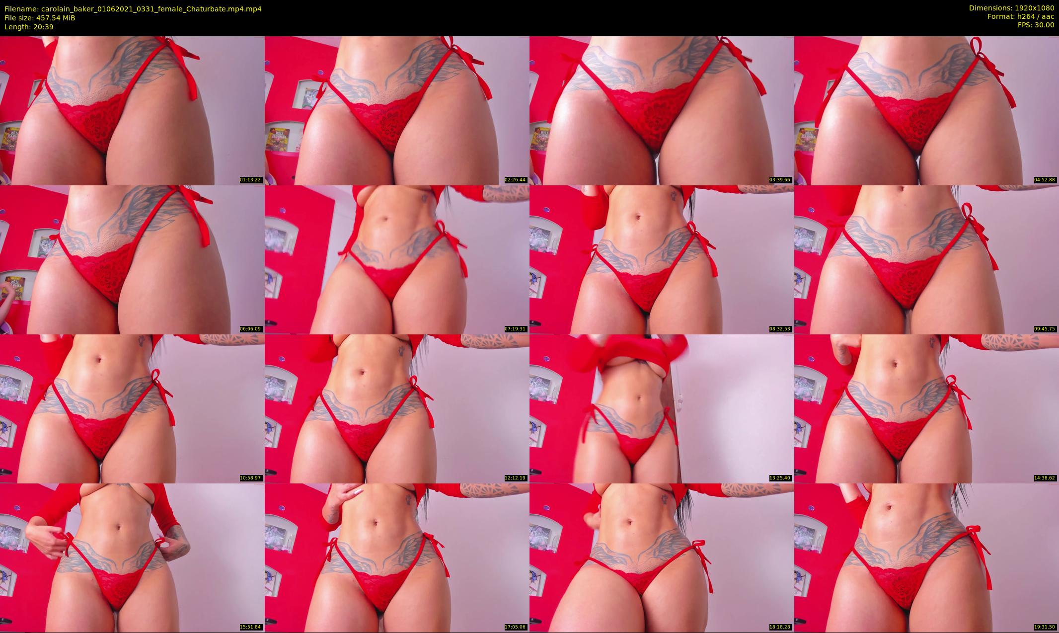 carolain_baker — 21 minute Chaturbate female cam show recording, 1080p, Jun 1, 2021