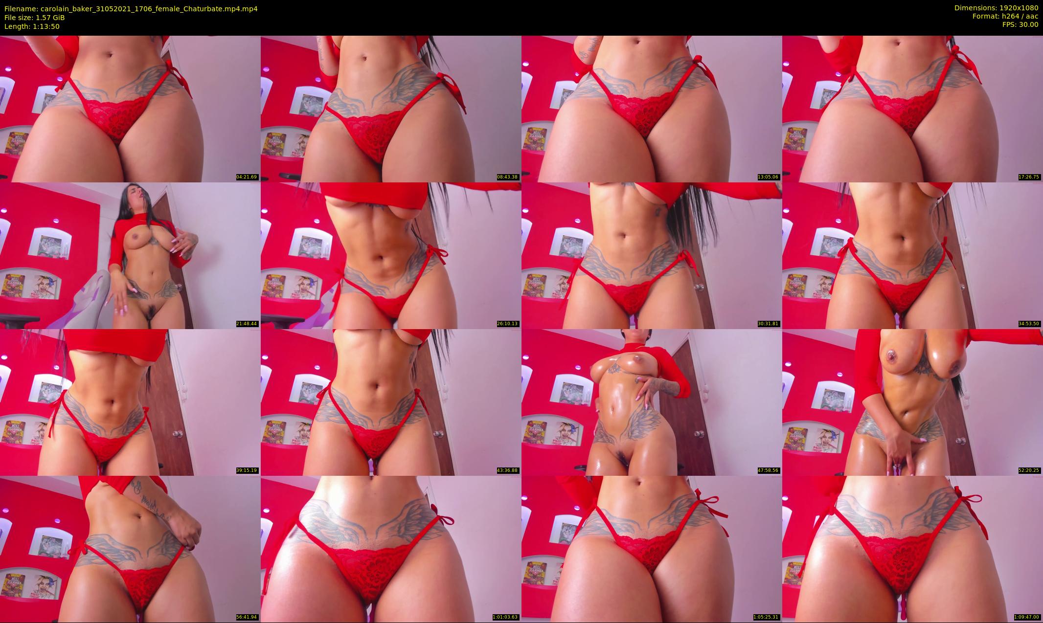 carolain_baker — 74 minute Chaturbate female cam show recording, 1080p, May 31, 2021