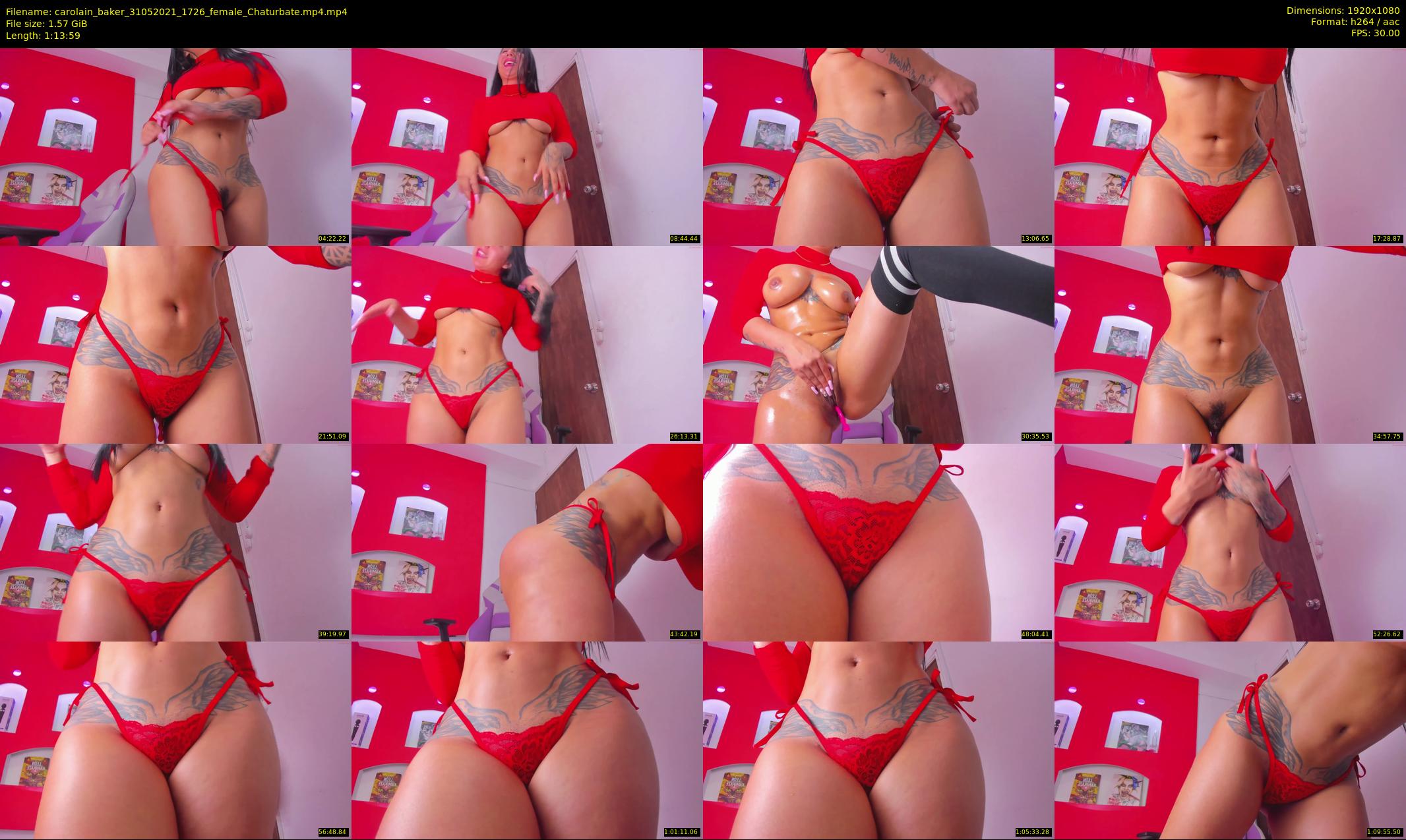 carolain_baker — 74 minute Chaturbate female cam show recording, 1080p, May 31, 2021