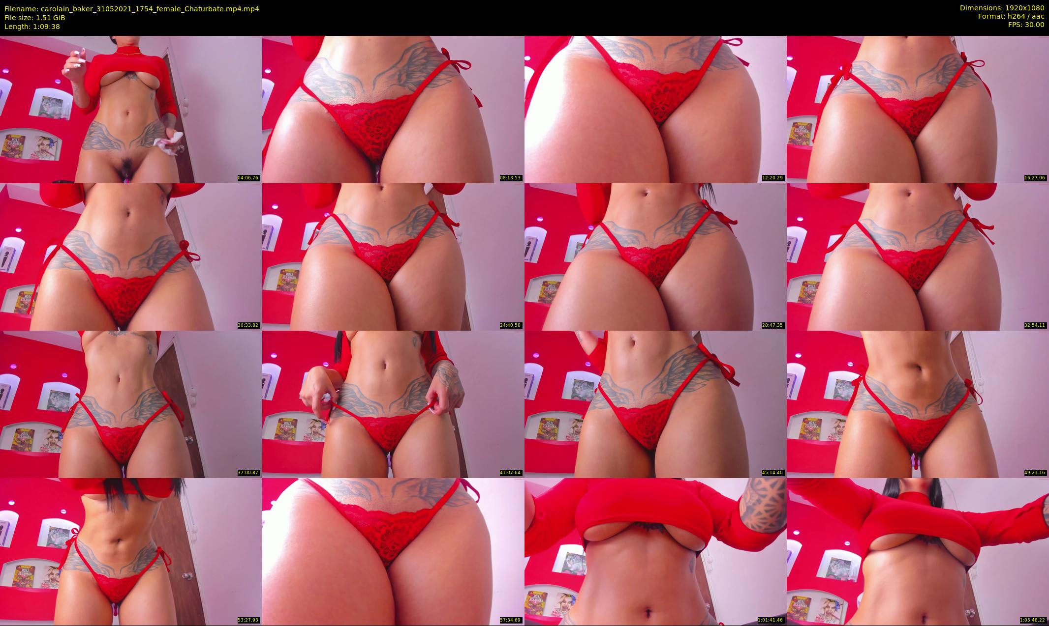 carolain_baker — 70 minute Chaturbate female cam show recording, 1080p, May 31, 2021