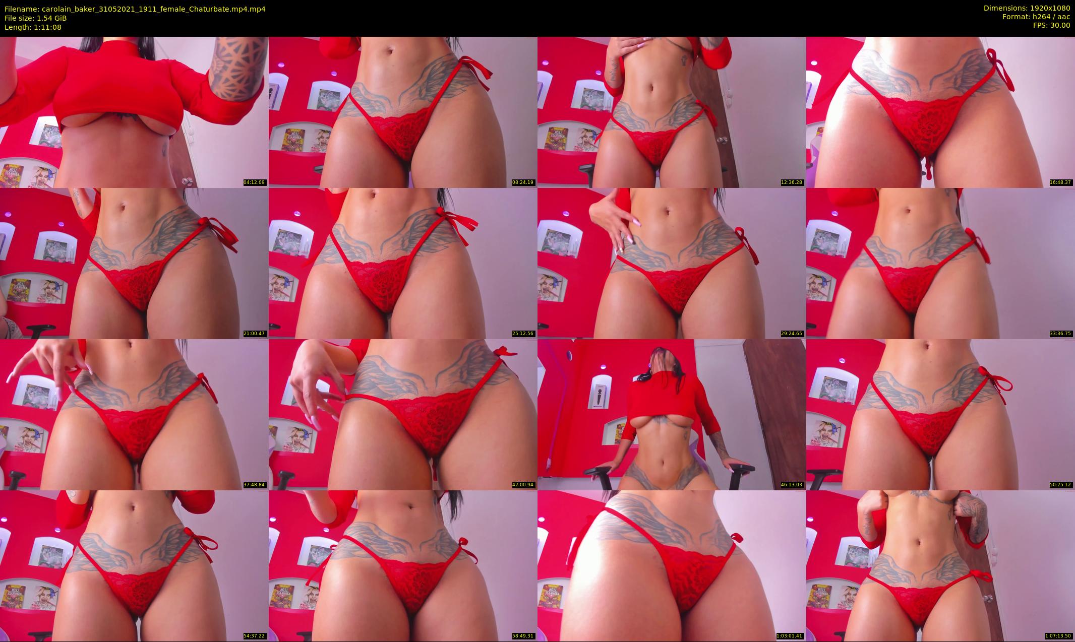 carolain_baker — 72 minute Chaturbate female cam show recording, 1080p, May 31, 2021