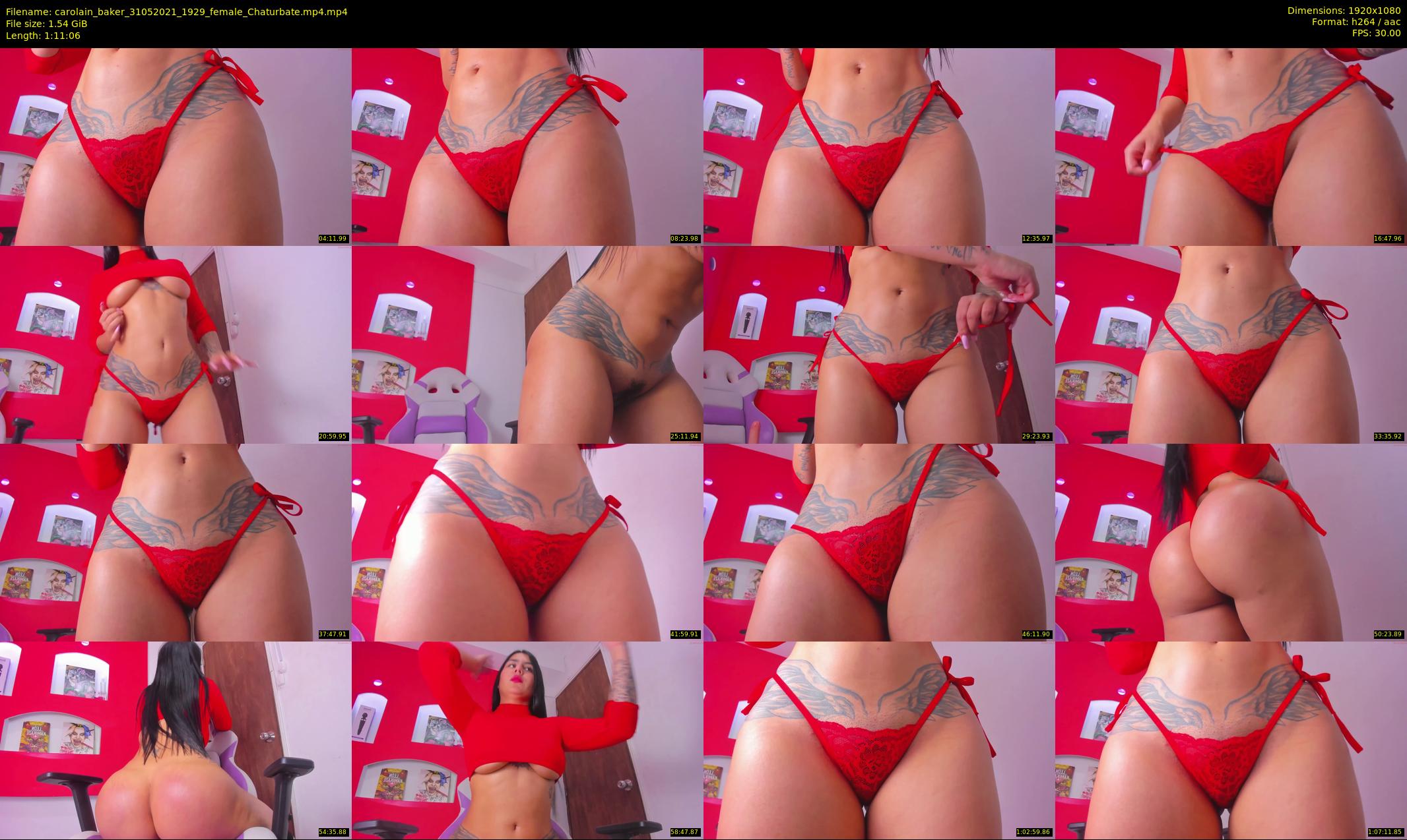 carolain_baker — 72 minute Chaturbate female cam show recording, 1080p, May 31, 2021