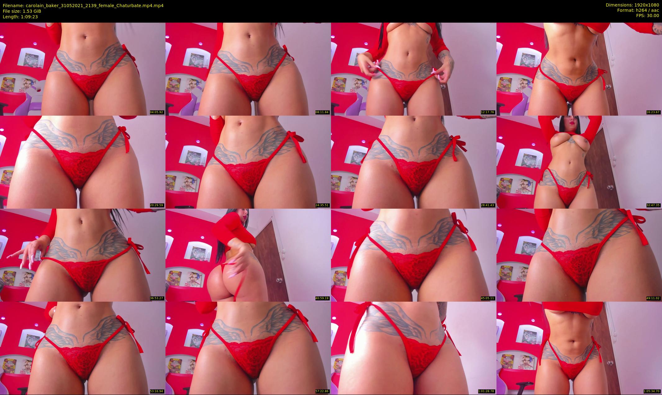 carolain_baker — 70 minute Chaturbate female cam show recording, 1080p, May 31, 2021