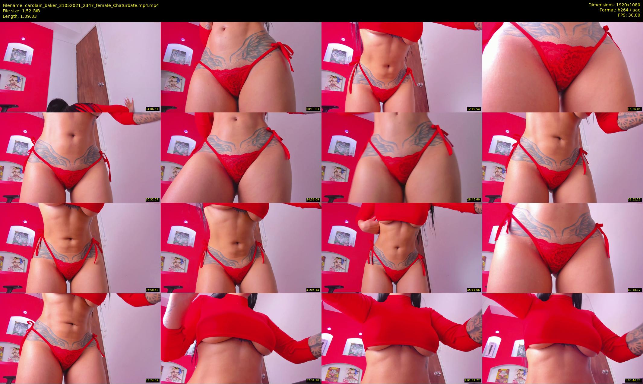 carolain_baker — 70 minute Chaturbate female cam show recording, 1080p, May 31, 2021