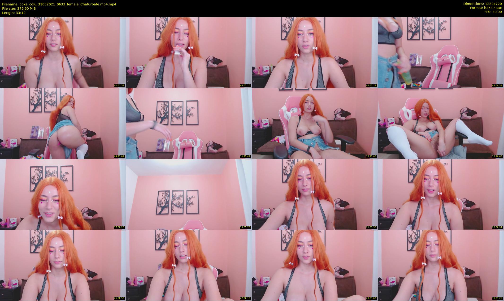 coke_colu — 34 minute Chaturbate female cam show recording, 720p, May 31, 2021