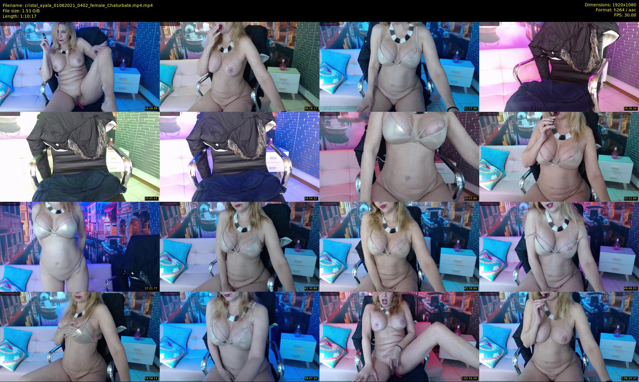 cristal_ayala — 71 minute Chaturbate female cam show recording, 1080p, Jun 1, 2021