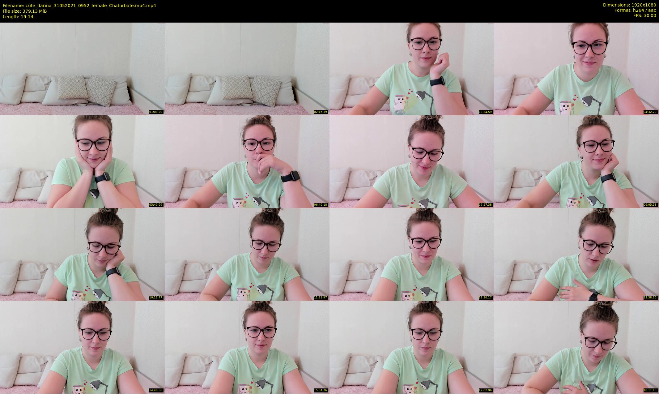 cute_darina — 20 minute Chaturbate female cam show recording, 1080p, May 31, 2021
