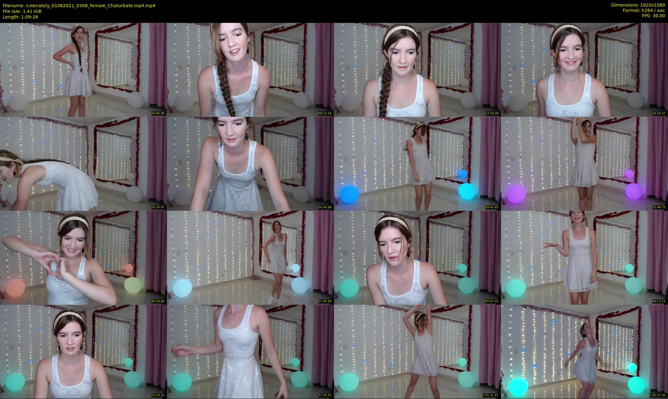 cutenataly — 70 minute Chaturbate female cam show recording, 1080p, Jun 1, 2021
