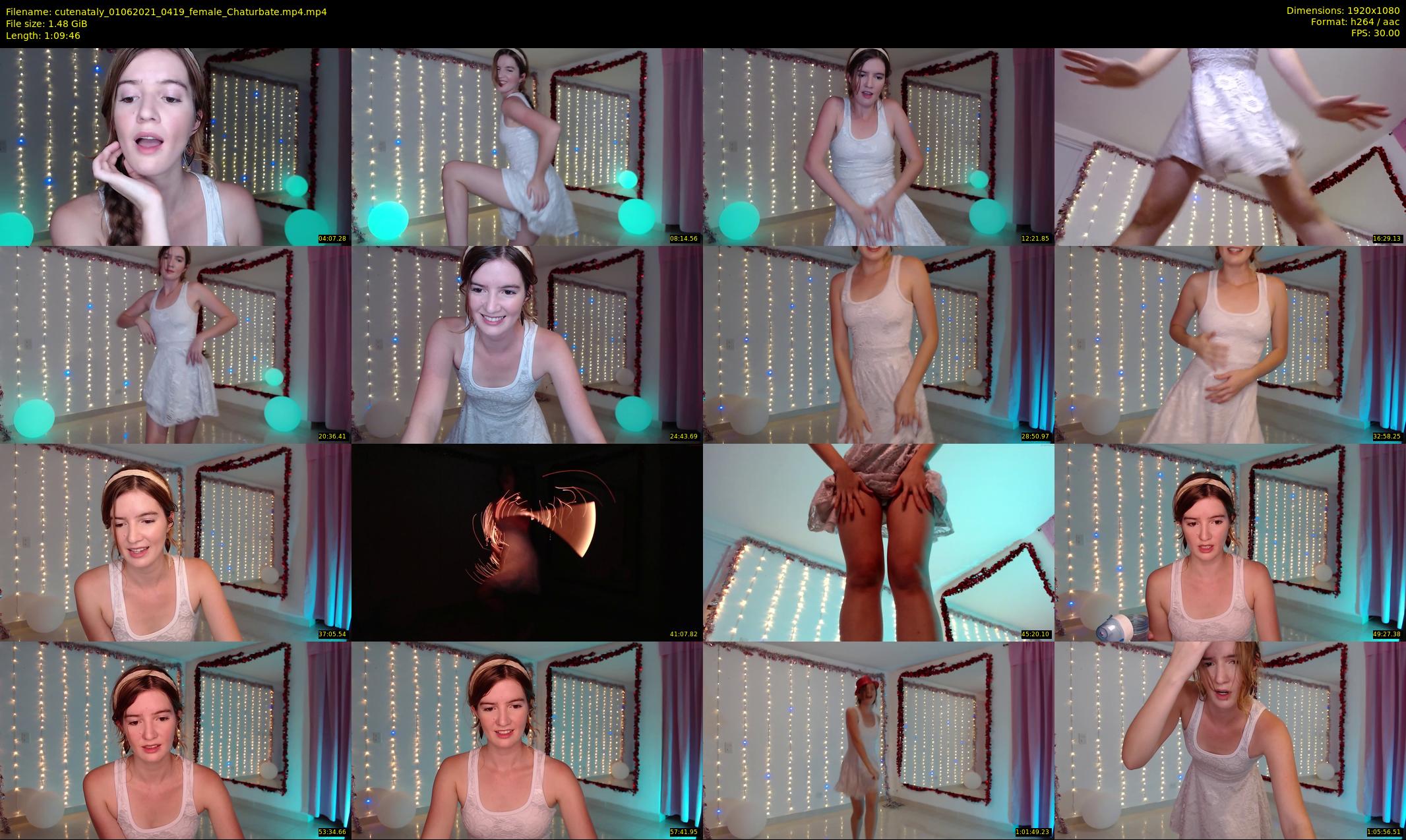 cutenataly — 70 minute Chaturbate female cam show recording, 1080p, Jun 1, 2021