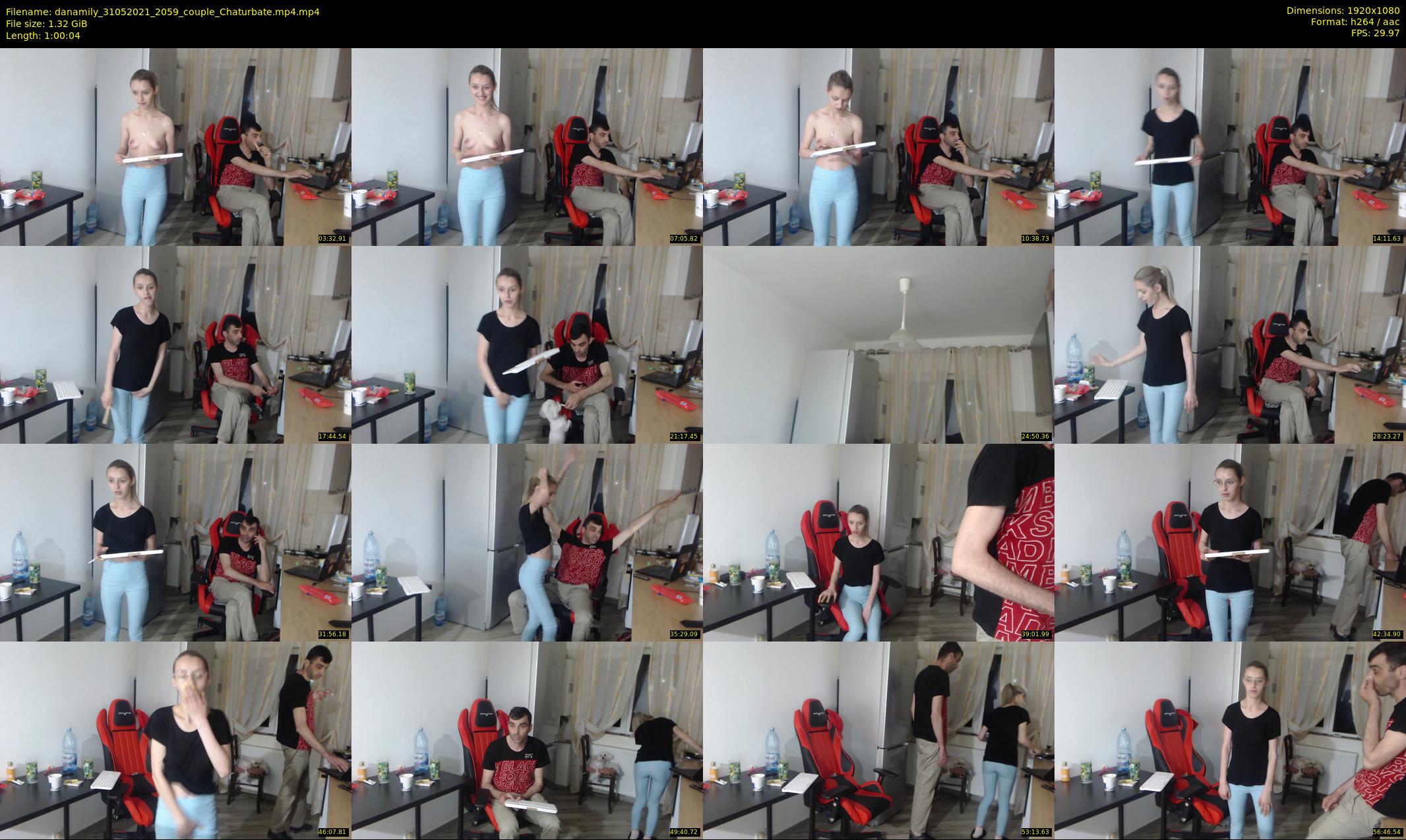 danamily — 61 minute Chaturbate female cam show recording, 1080p, May 31, 2021