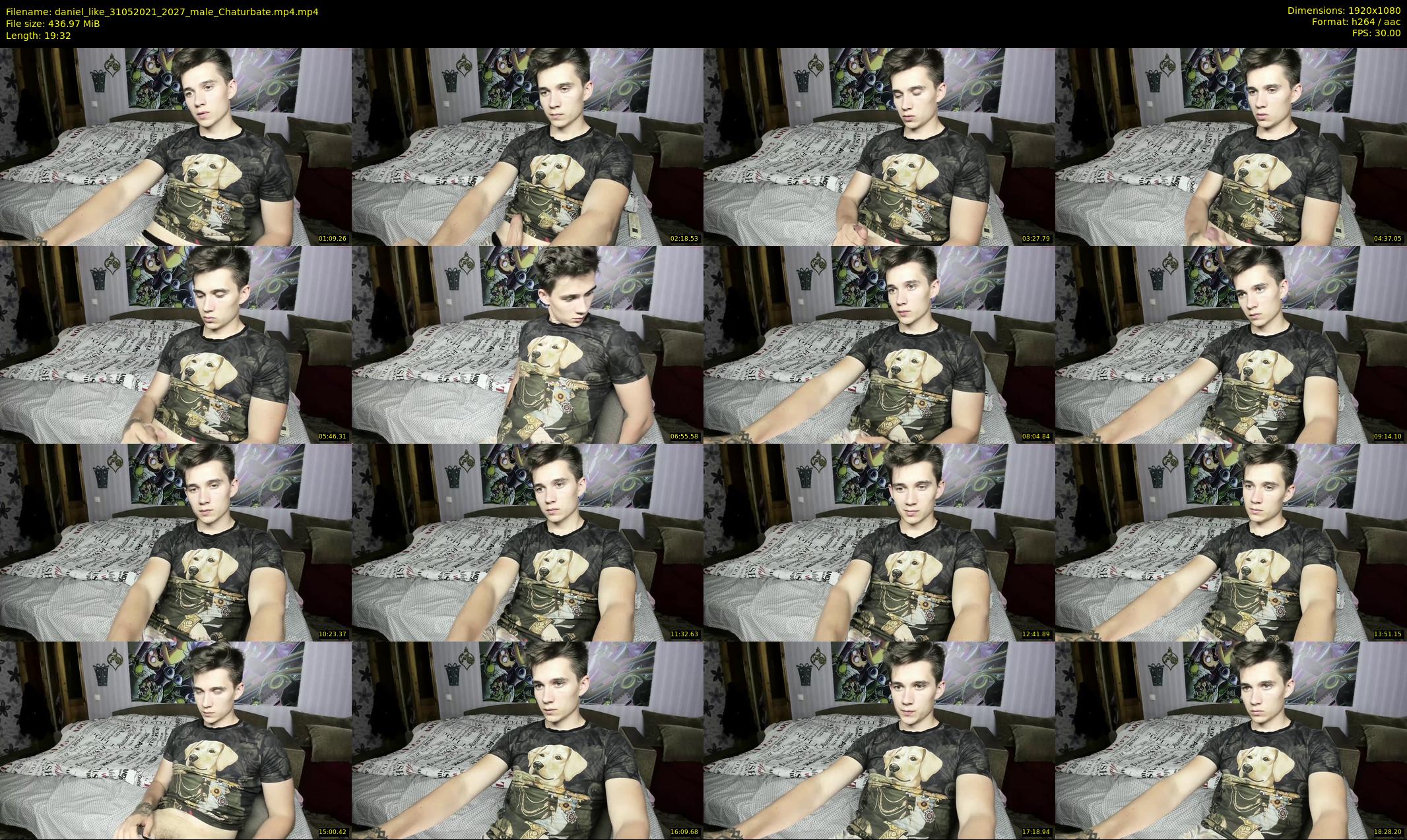 daniel_like — 20 minute Chaturbate male cam show recording, 1080p, May 31, 2021
