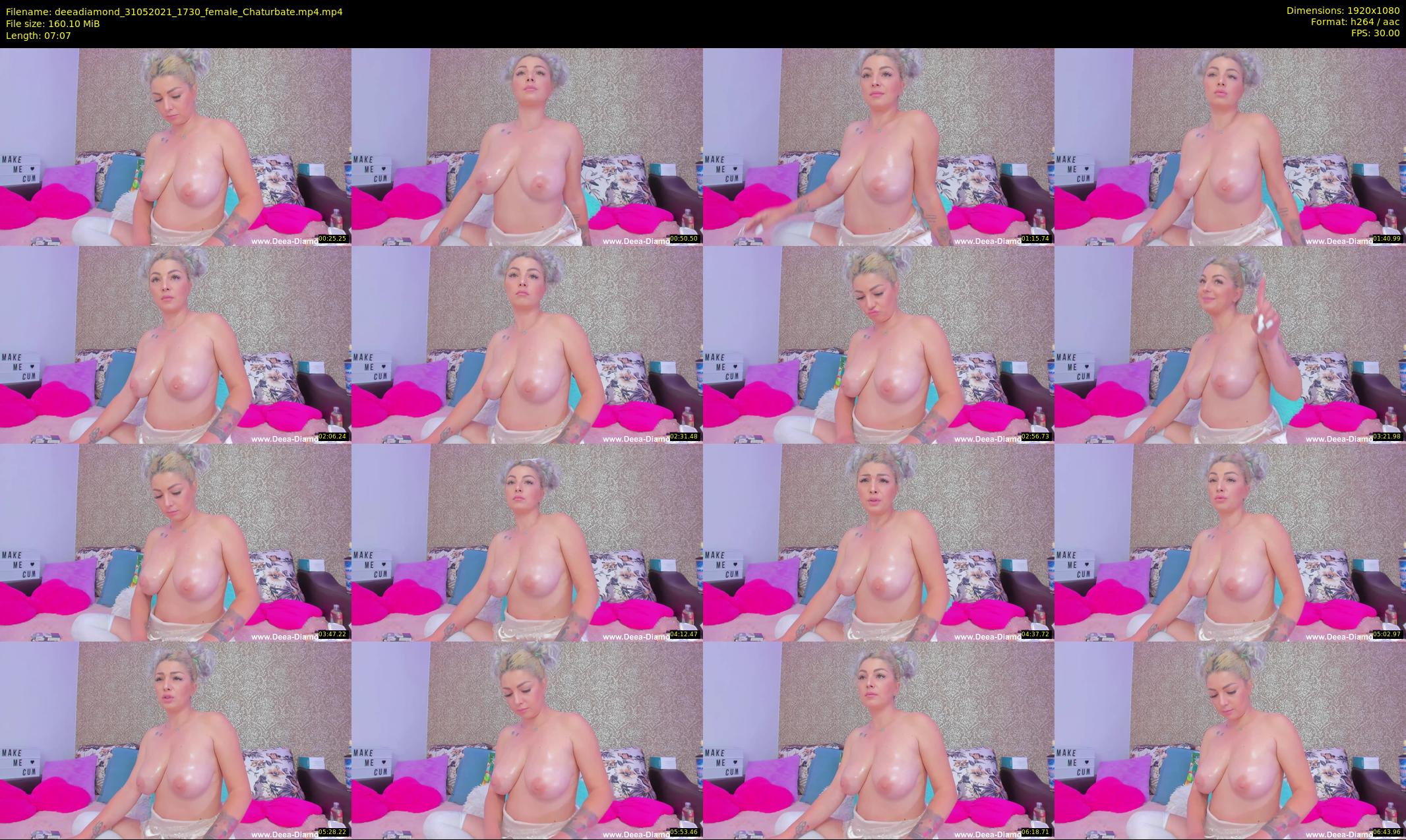 deeadiamond — 8 minute Chaturbate female cam show recording, 1080p, May 31, 2021