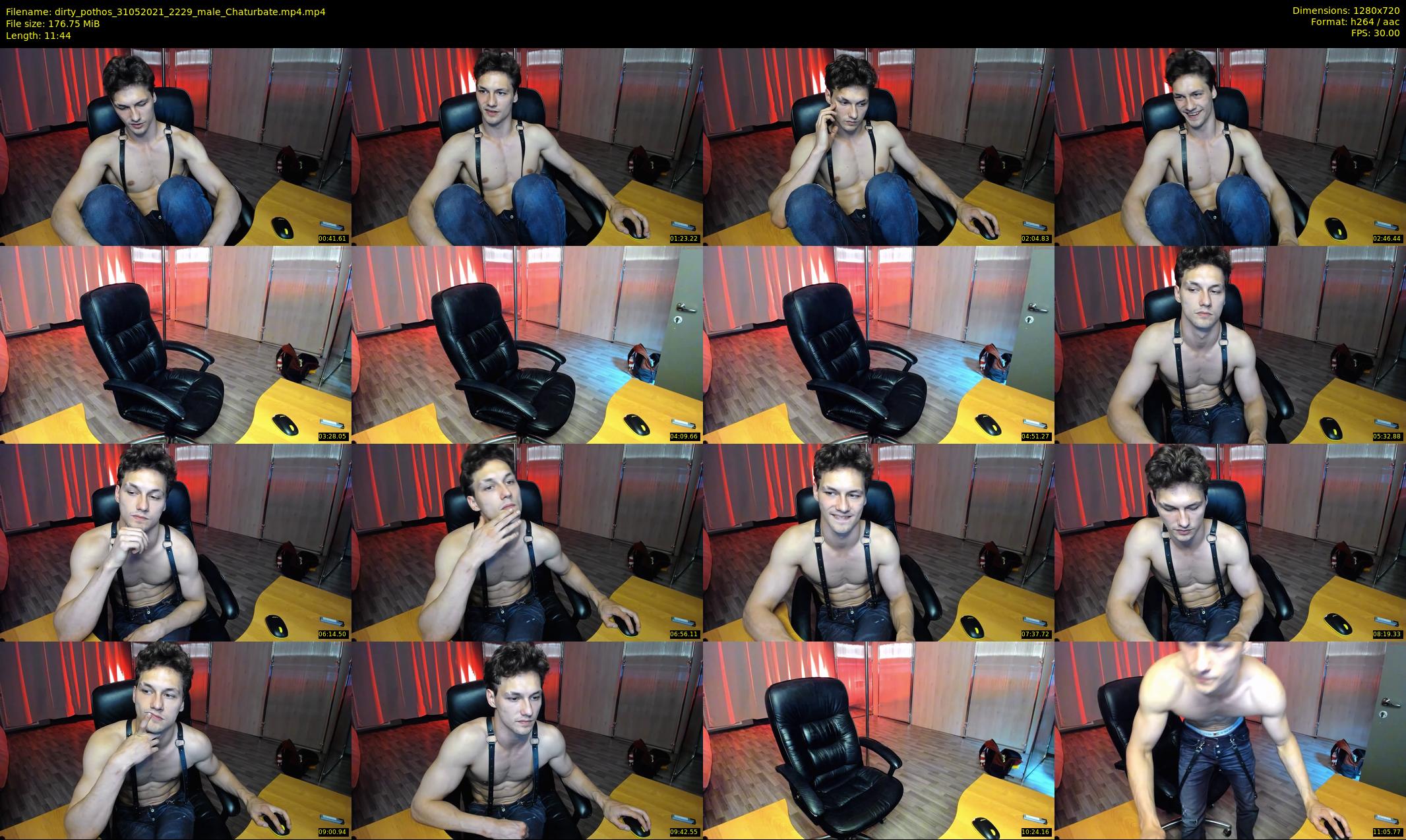 dirty_pothos — 12 minute Chaturbate male cam show recording, 720p, May 31, 2021