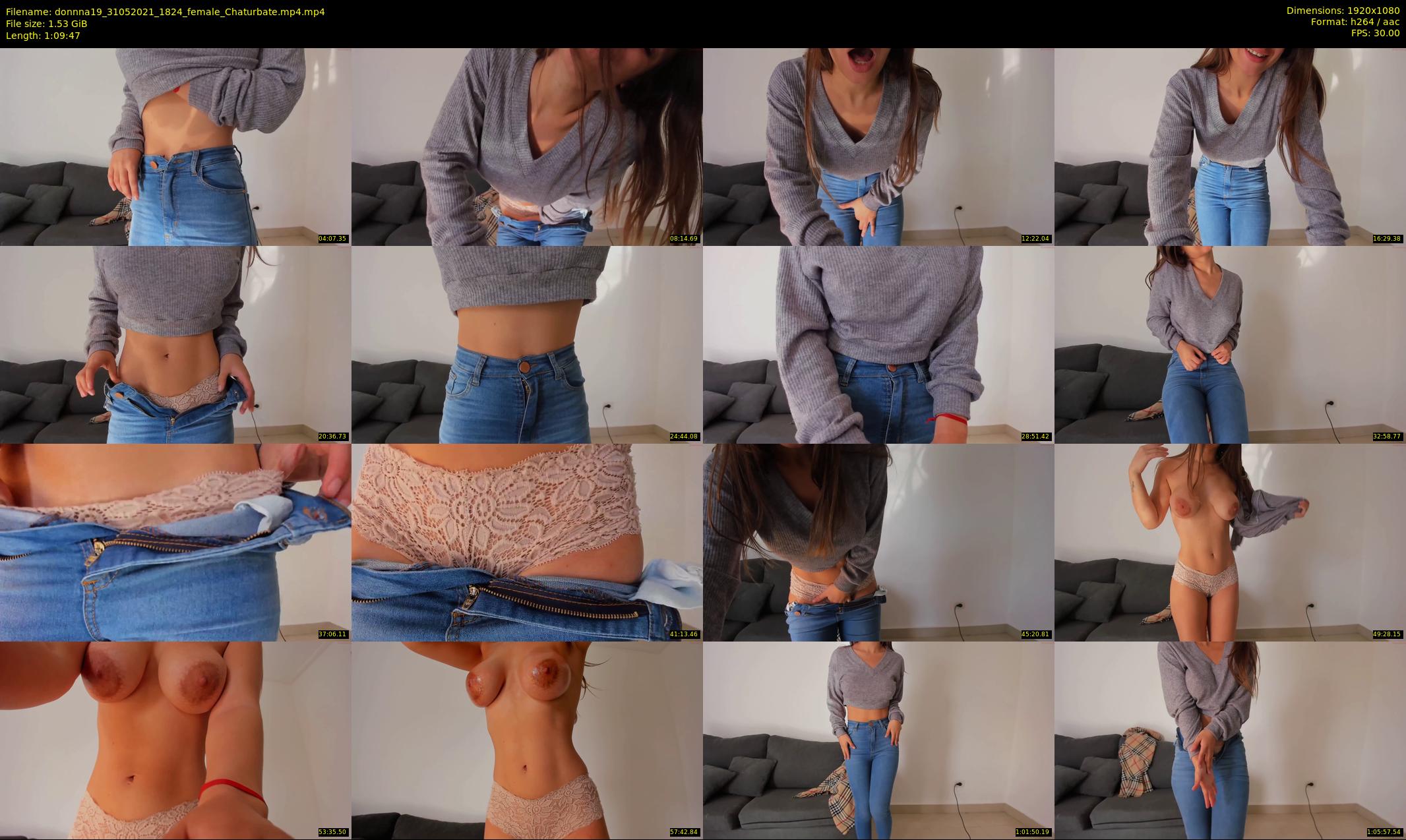 donnna19 — 70 minute Chaturbate female cam show recording, 1080p, May 31, 2021