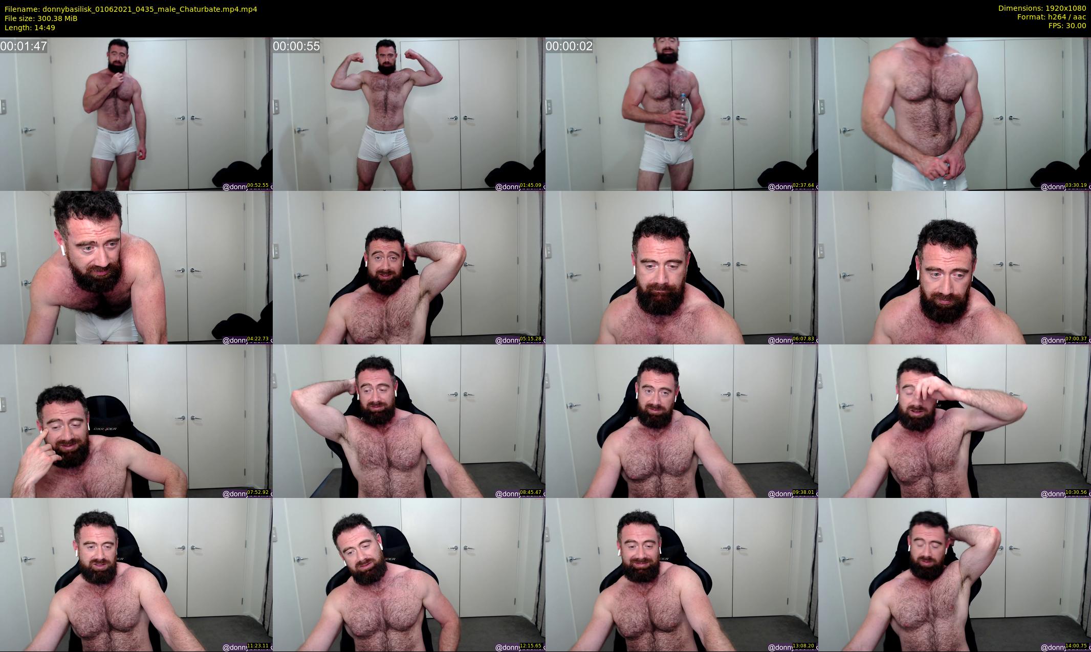 donnybasilisk — 15 minute Chaturbate male cam show recording, 1080p, Jun 1, 2021